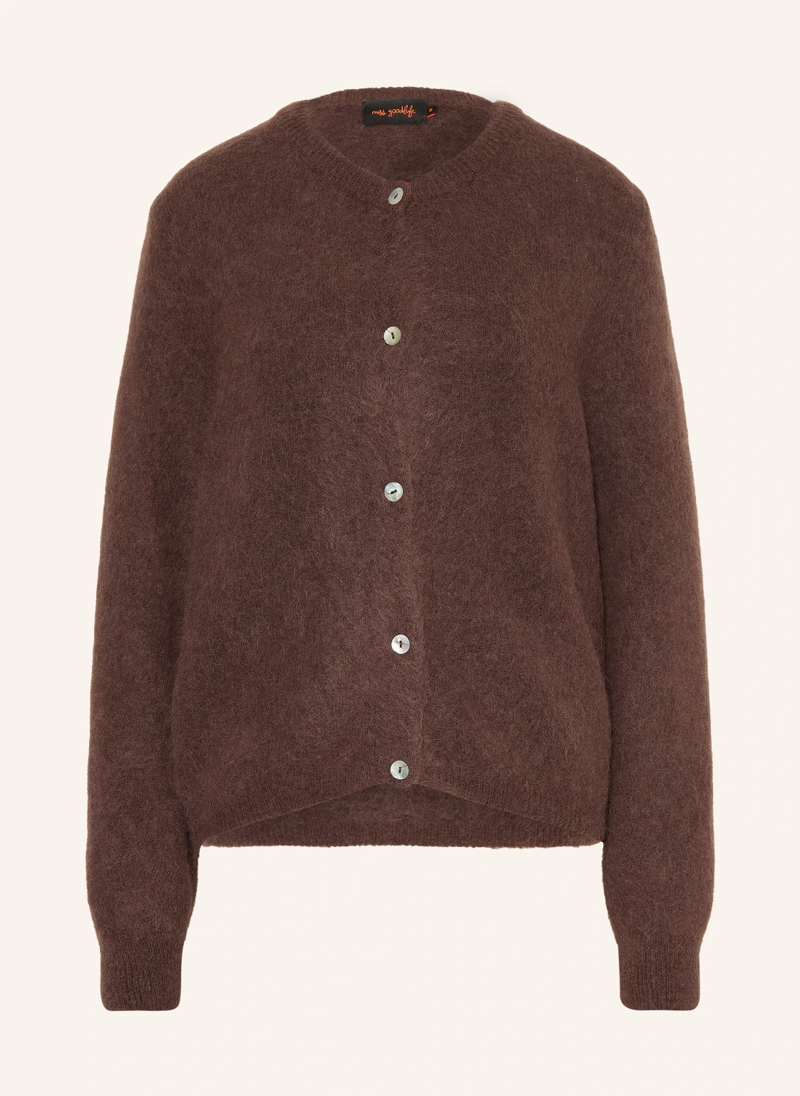 miss goodlife Strickjacke mit Alpaka