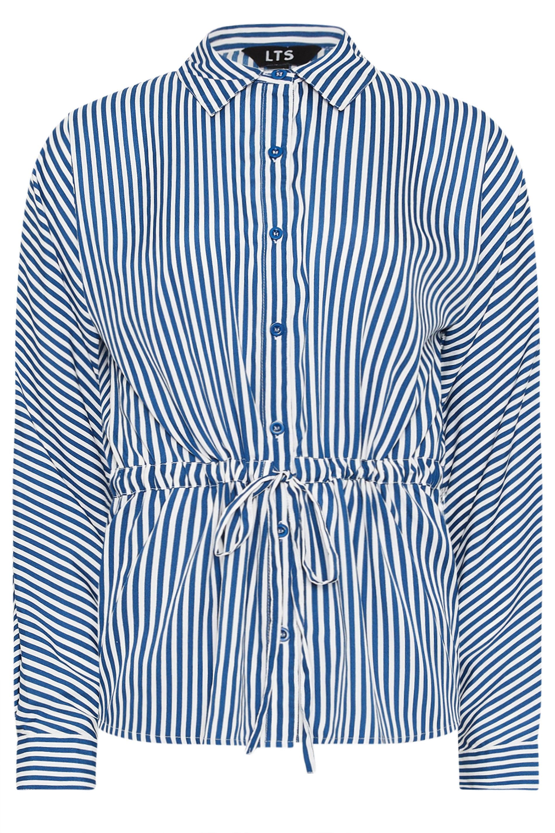 Long Tall Sally Tall Stripe Tie Waist Shirt