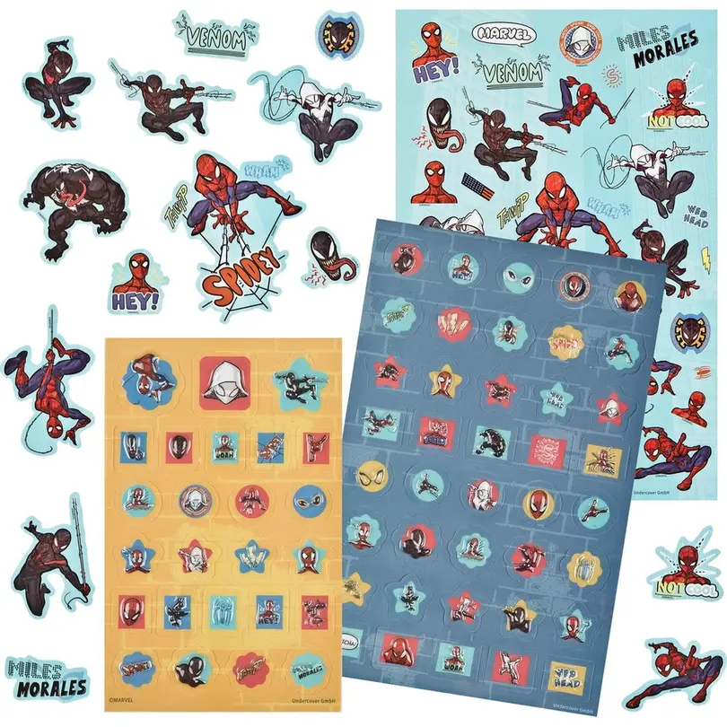Sticker 500er-Set Spider-Man