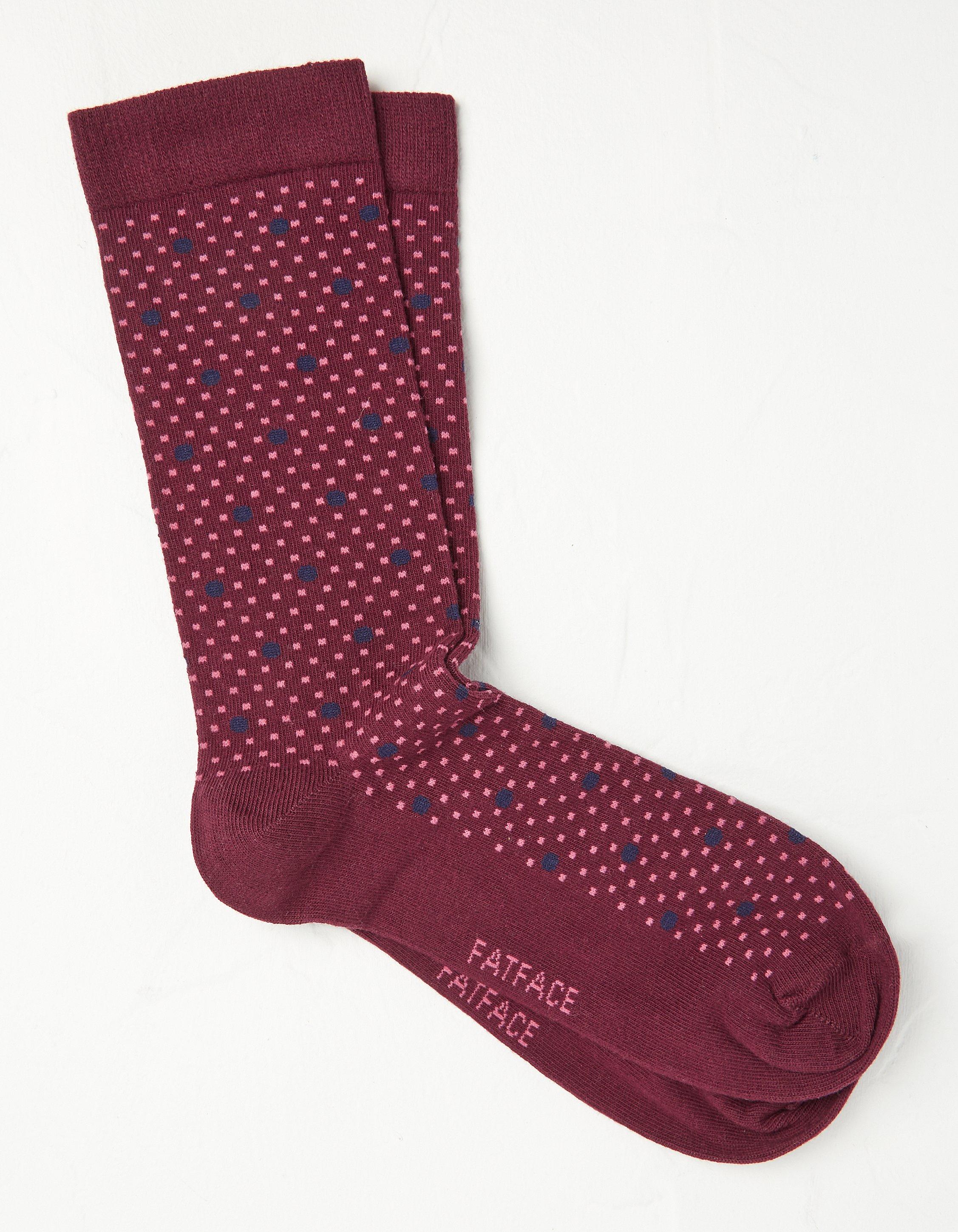 Multi Spot Socks