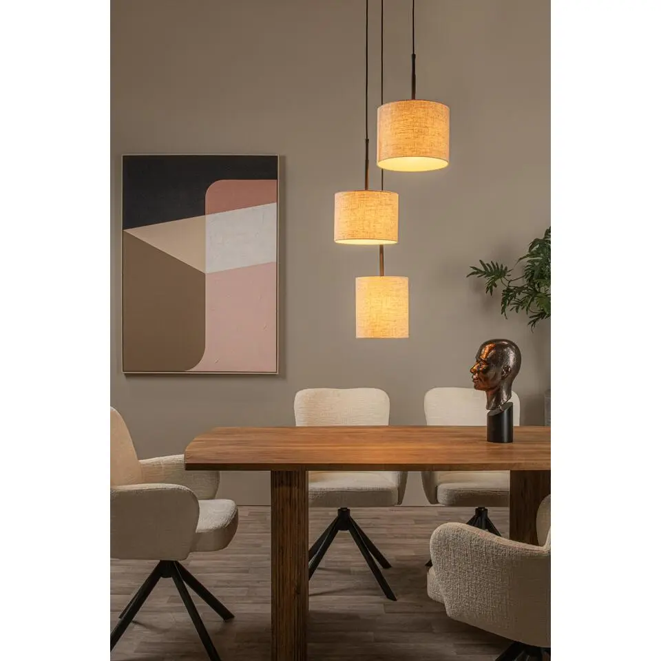 Lucide MAYA Hanglamp - Beige