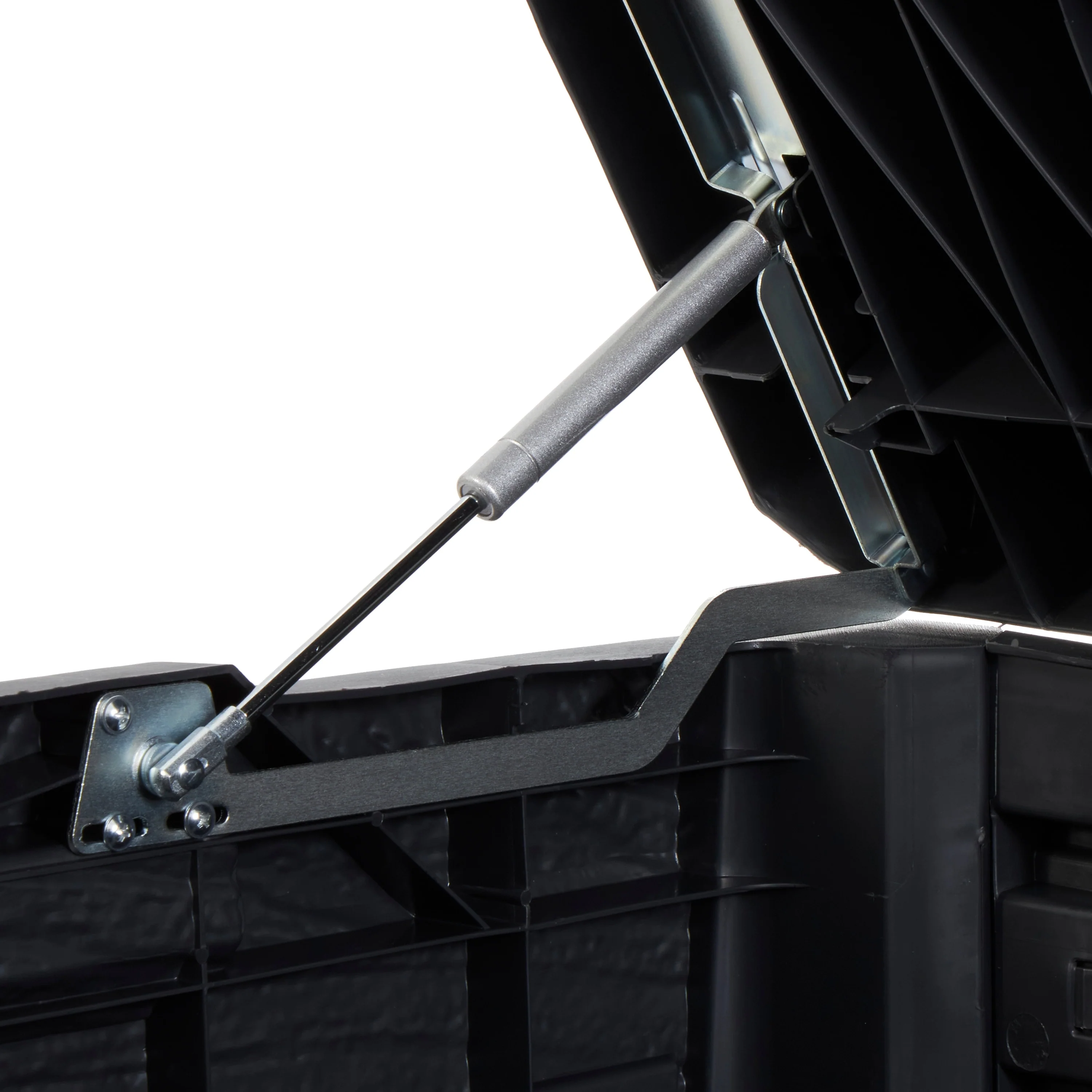 Toomax Florida Deck Patio Storage Box Bin Bench Waterproof, 145Gal (Anthracite) - 58 x 28 x 23 inches