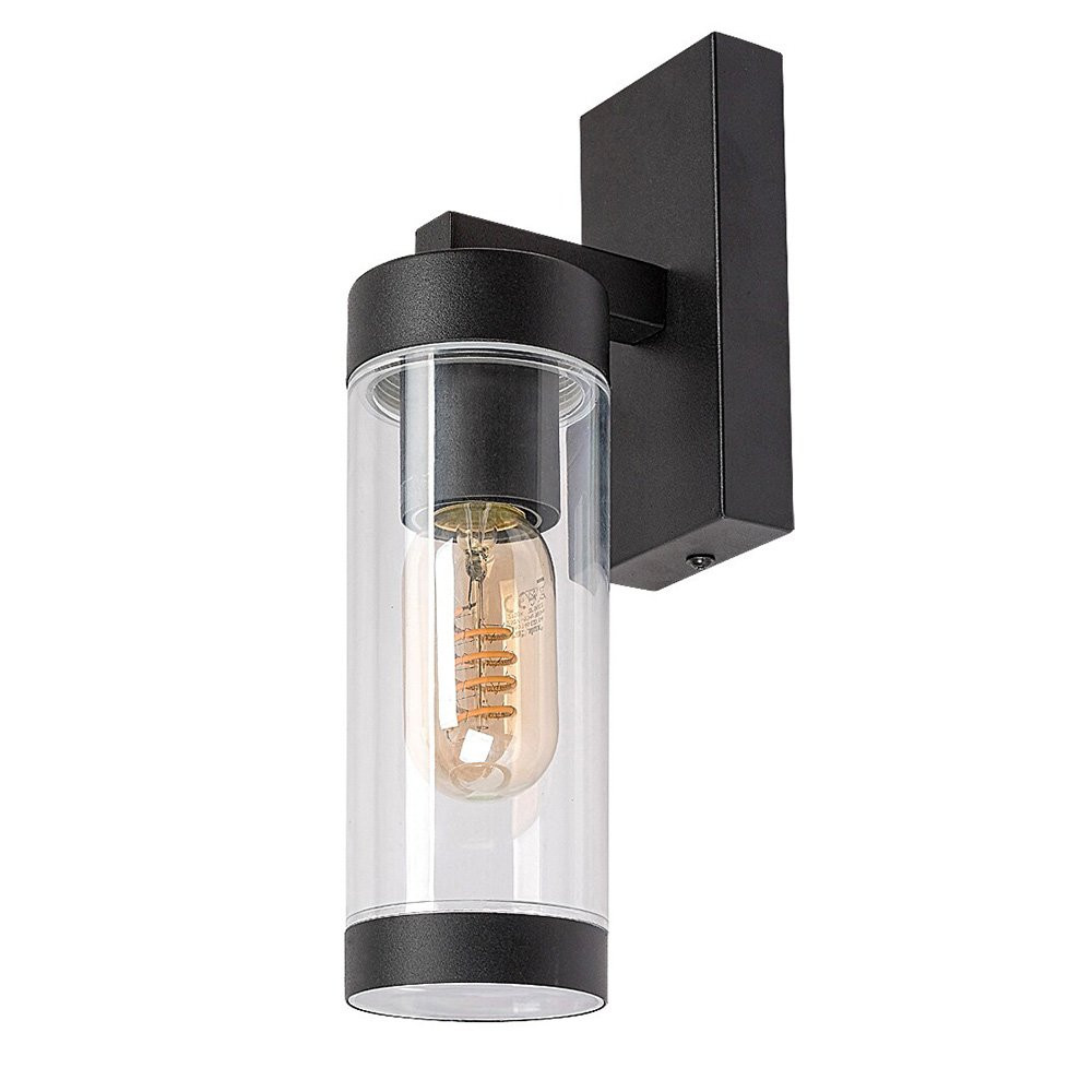 Kinkiet zewnętrznyczarny Kolta 1xE27x12W IP44 Rabalux