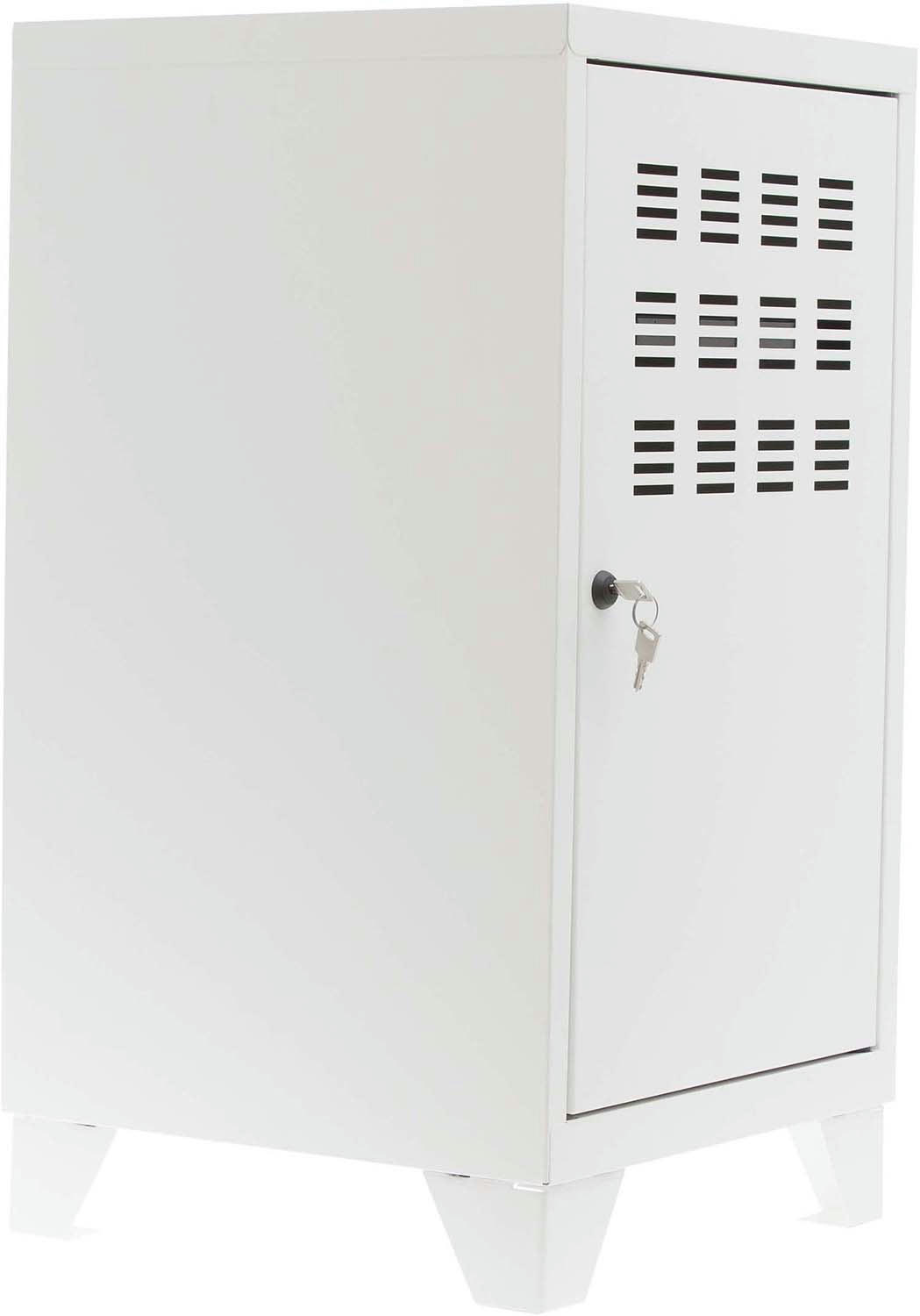 - Caisson de rangement porte collégien blanc mat