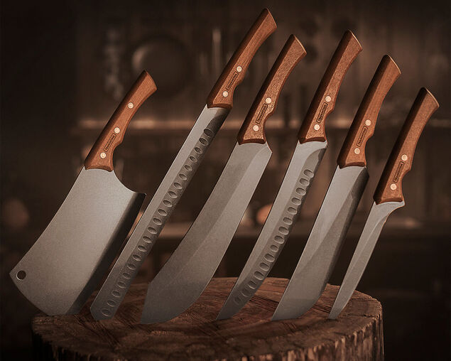 Tramontina Churrasco Black Collection FSC Certified Meat Knife - 10"