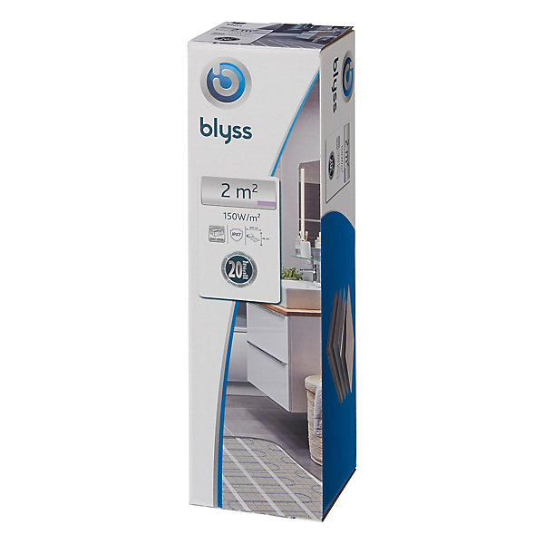 Chauffage par le sol électrique pour carrelage 2 m²