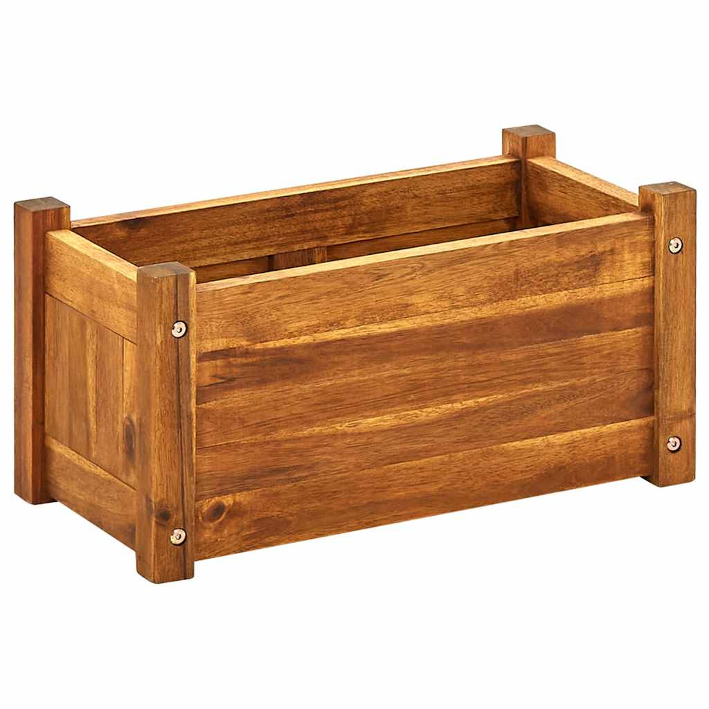 Donica Brąz 50 x 25 x 25 cm Drewno vidaXL