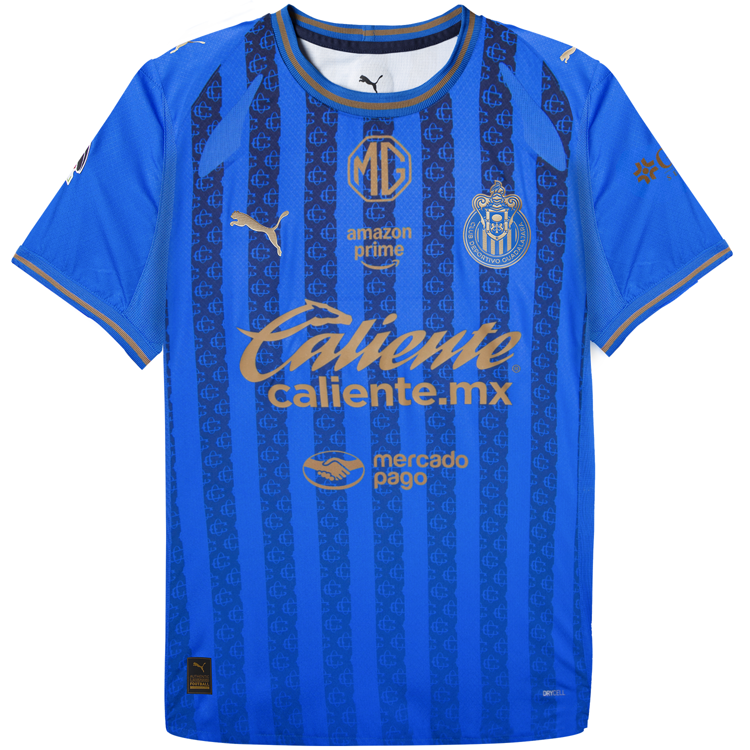 Chivas 2026 Puma Men's Third Authentic Player Custom Jersey - Blue