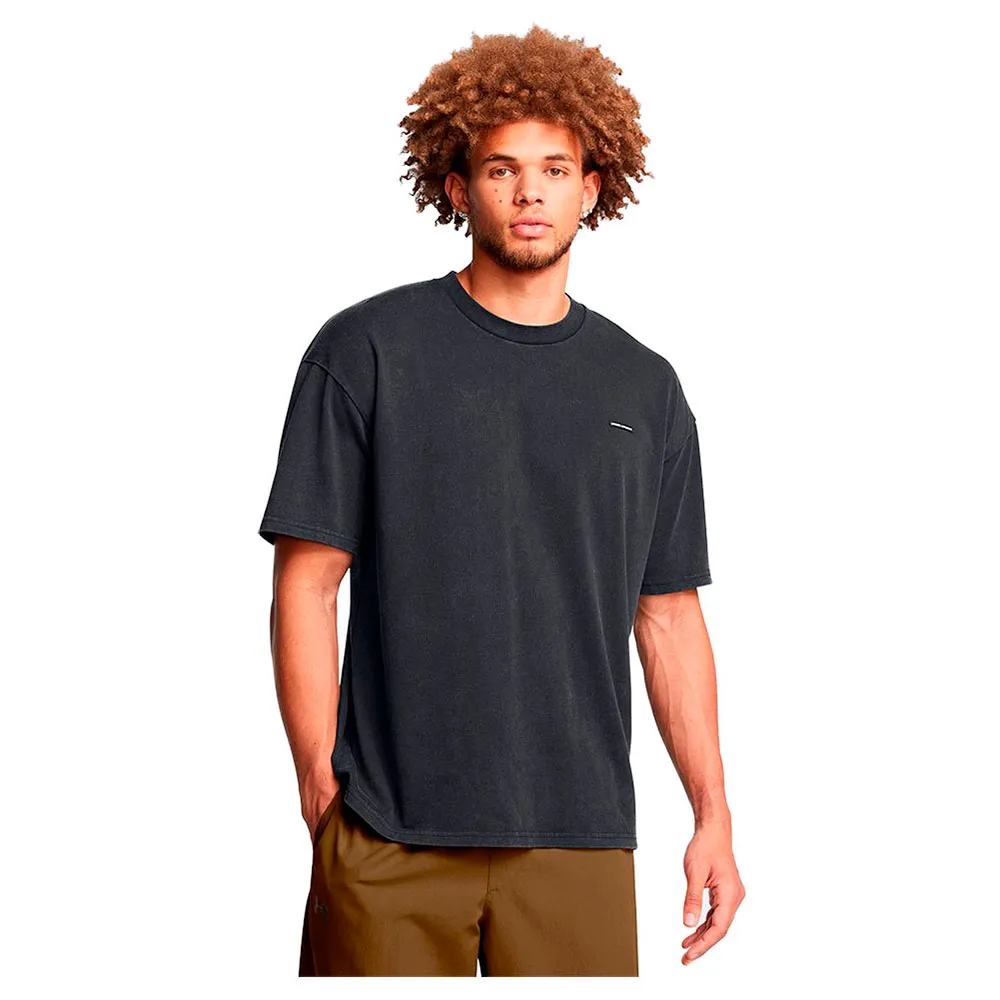 Under Armour Heavyweight Oversized Logo Wash short sleeve T-shirt