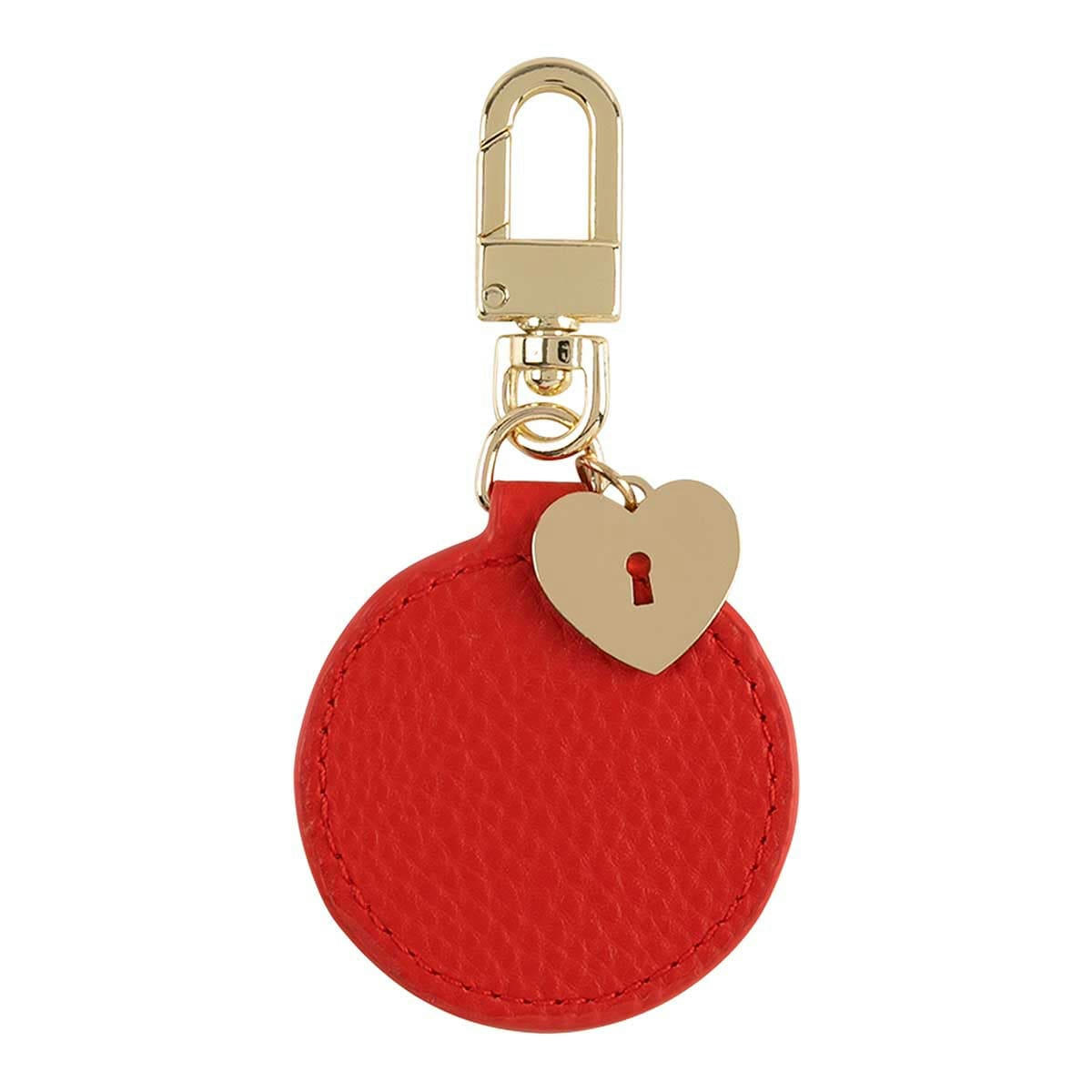 - Porte-clés Cadenas Coeur Rouge Foncé