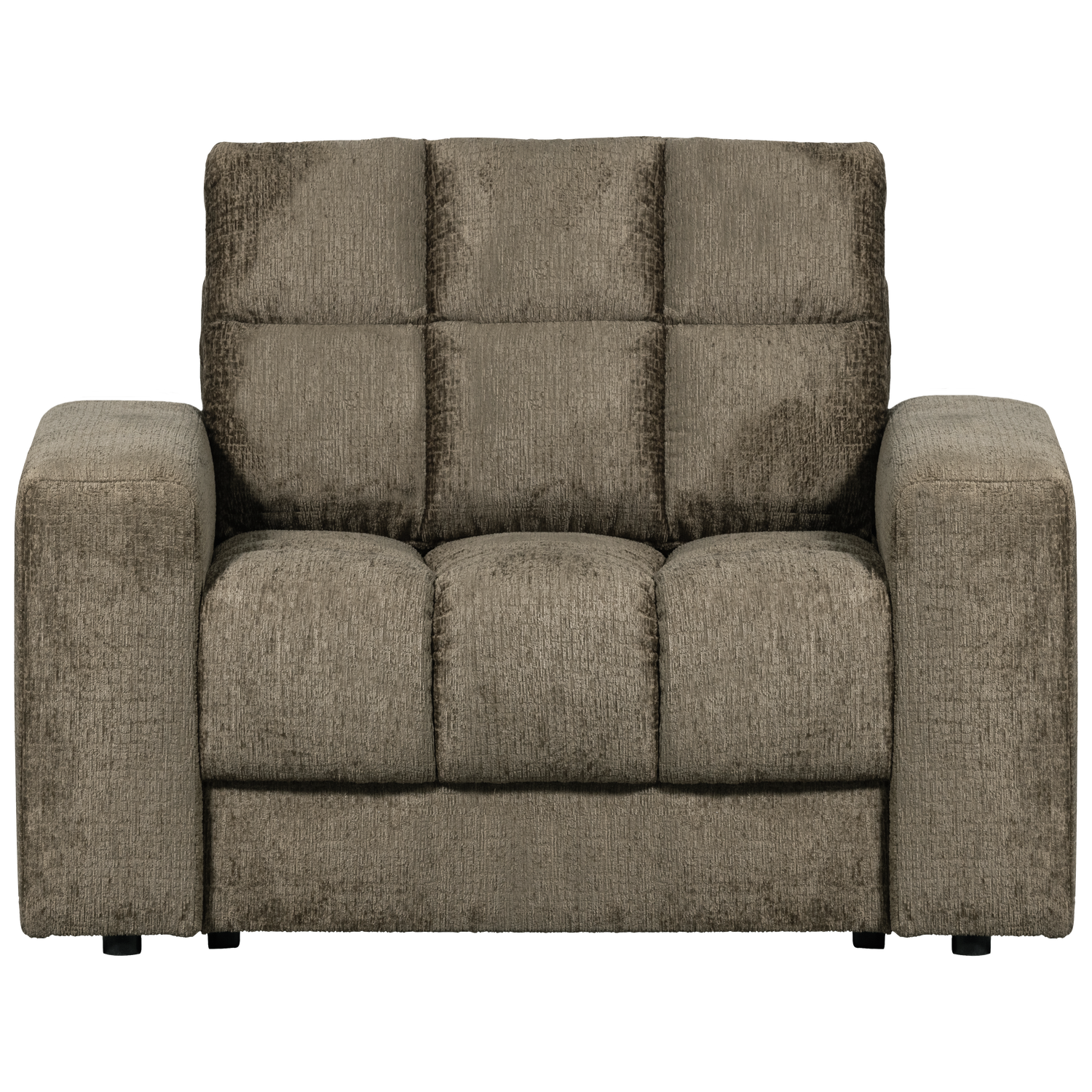 WOOOD fauteuil Second Date - Structure Velvet - Bonsai - 78x103x99