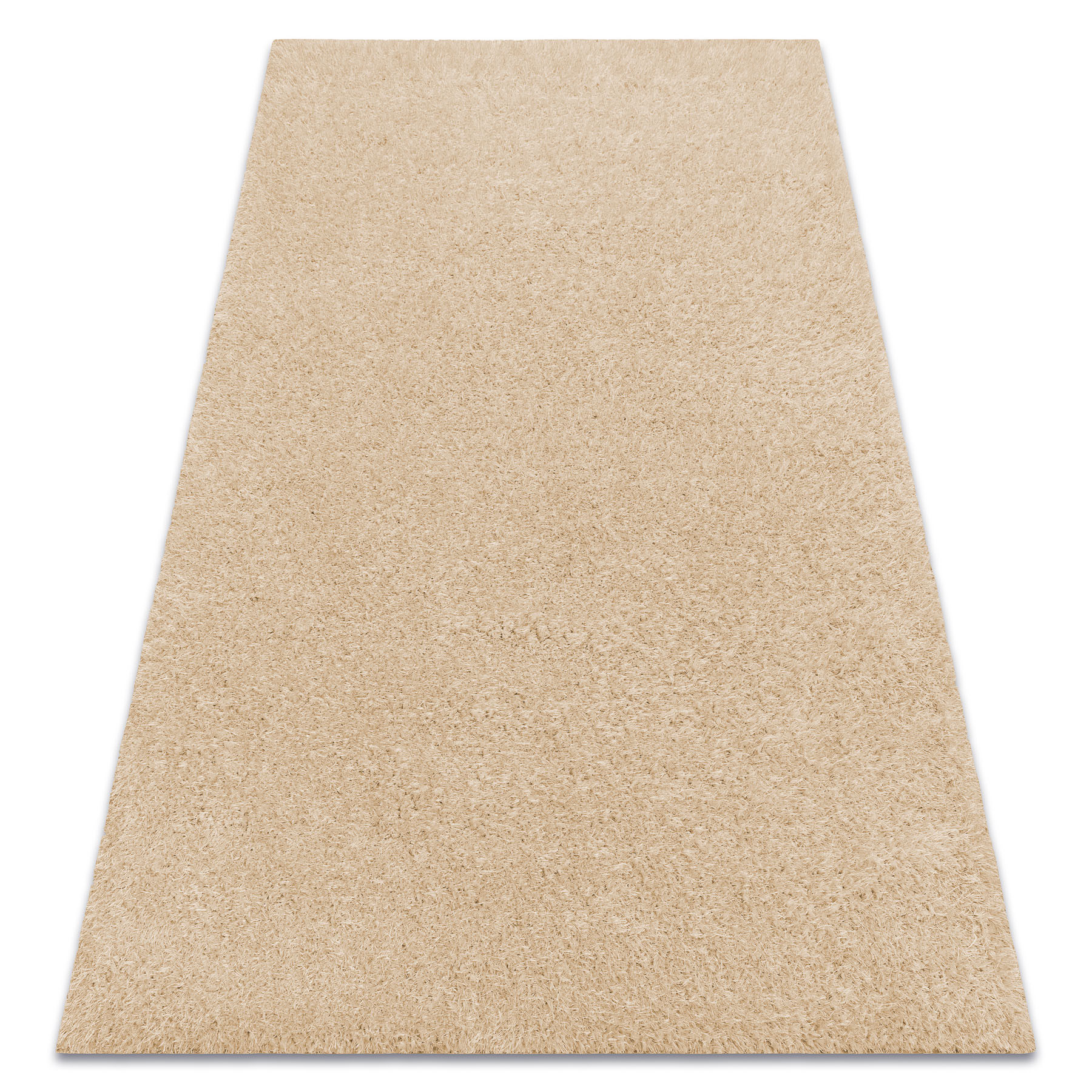 Dywan BUENOS 6652 shaggy jednolity, jednokolorowy krem 80x150 cm