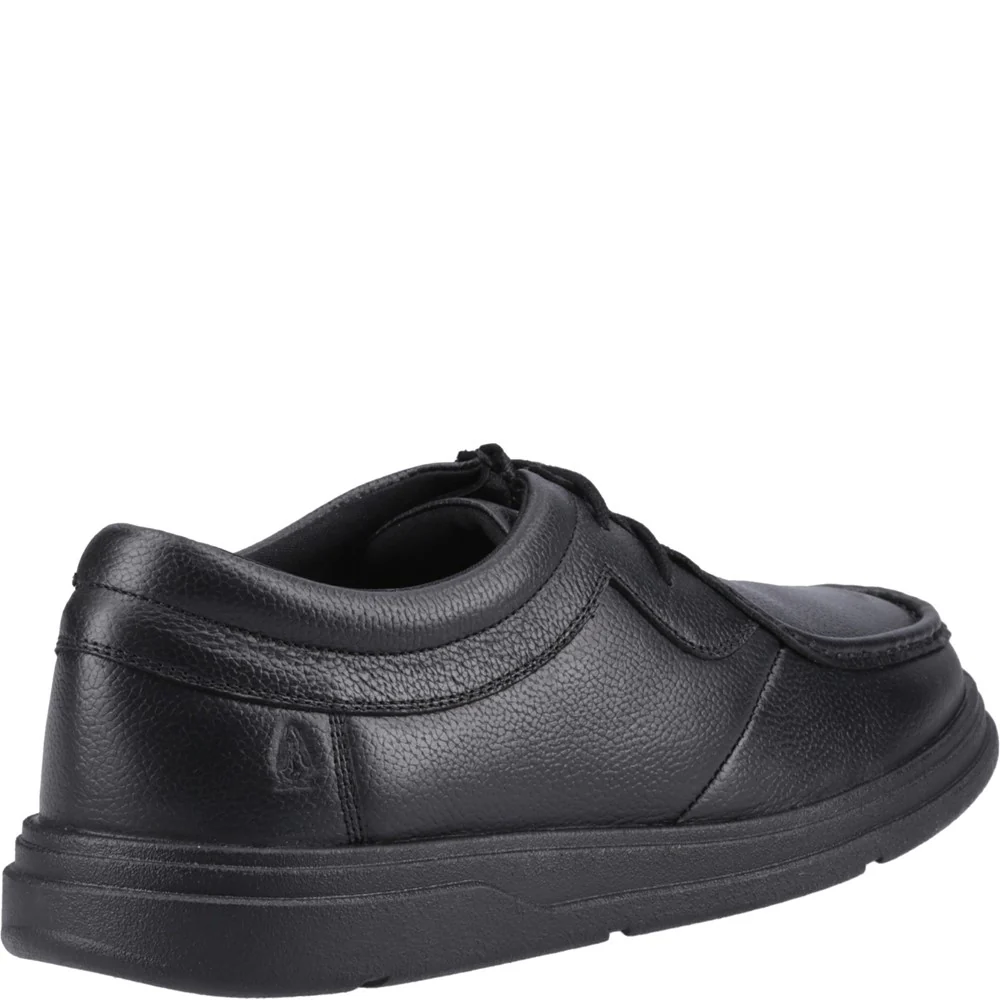 Hush Puppies Ronan Mocc Toe XL Senior School Shoes