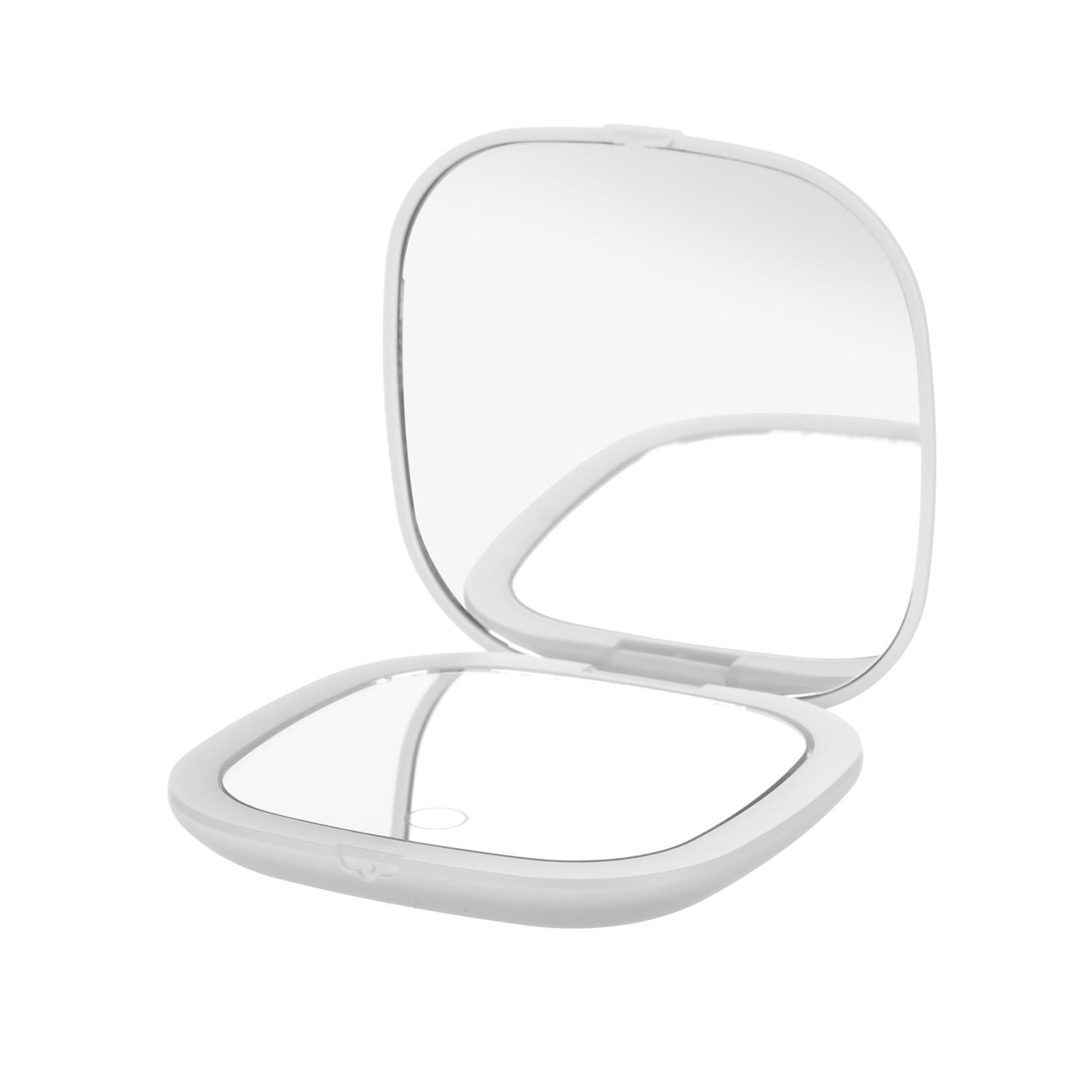 Specchietto per trucco con LED 10x10 cm