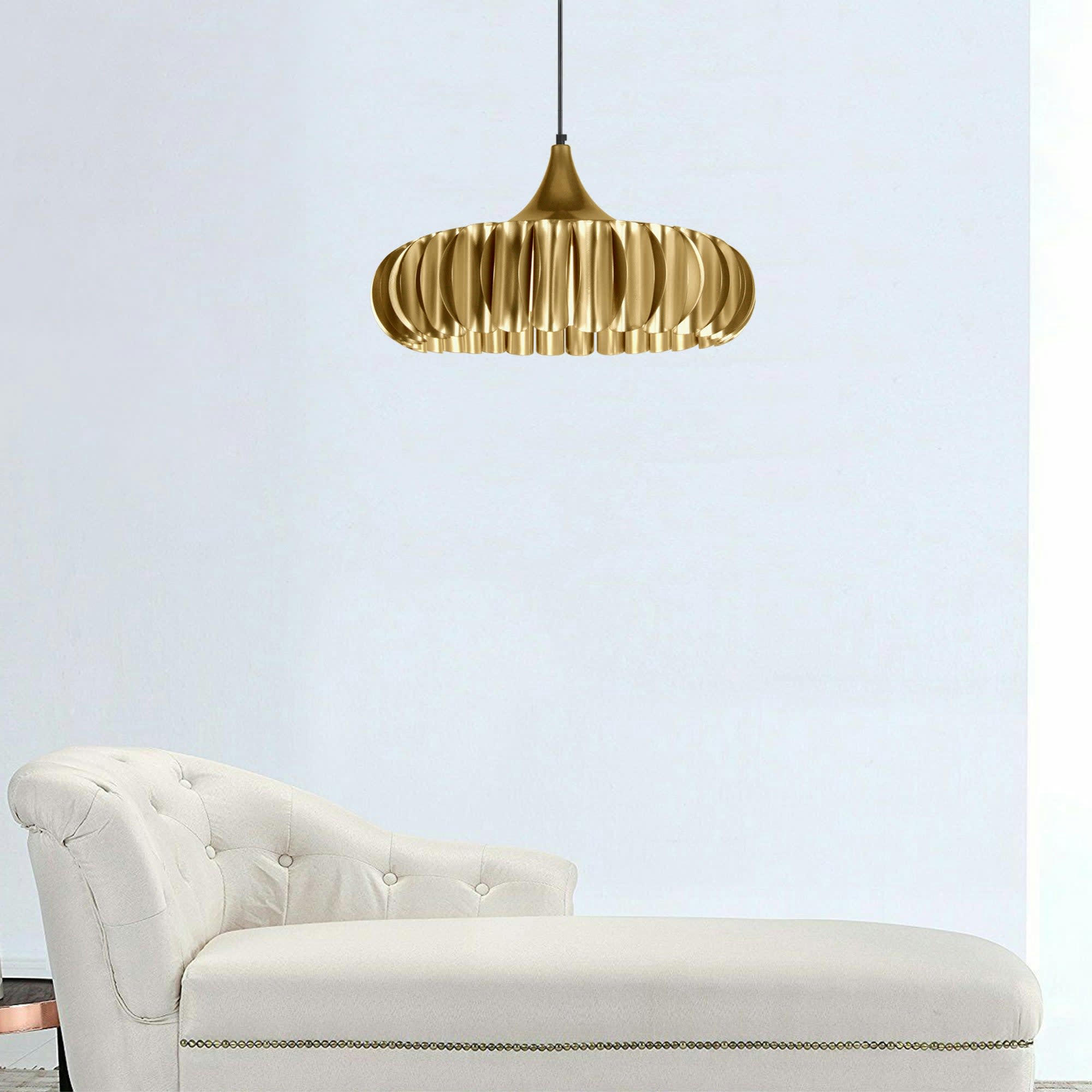 TIAGO 400 S - Suspension métal doré