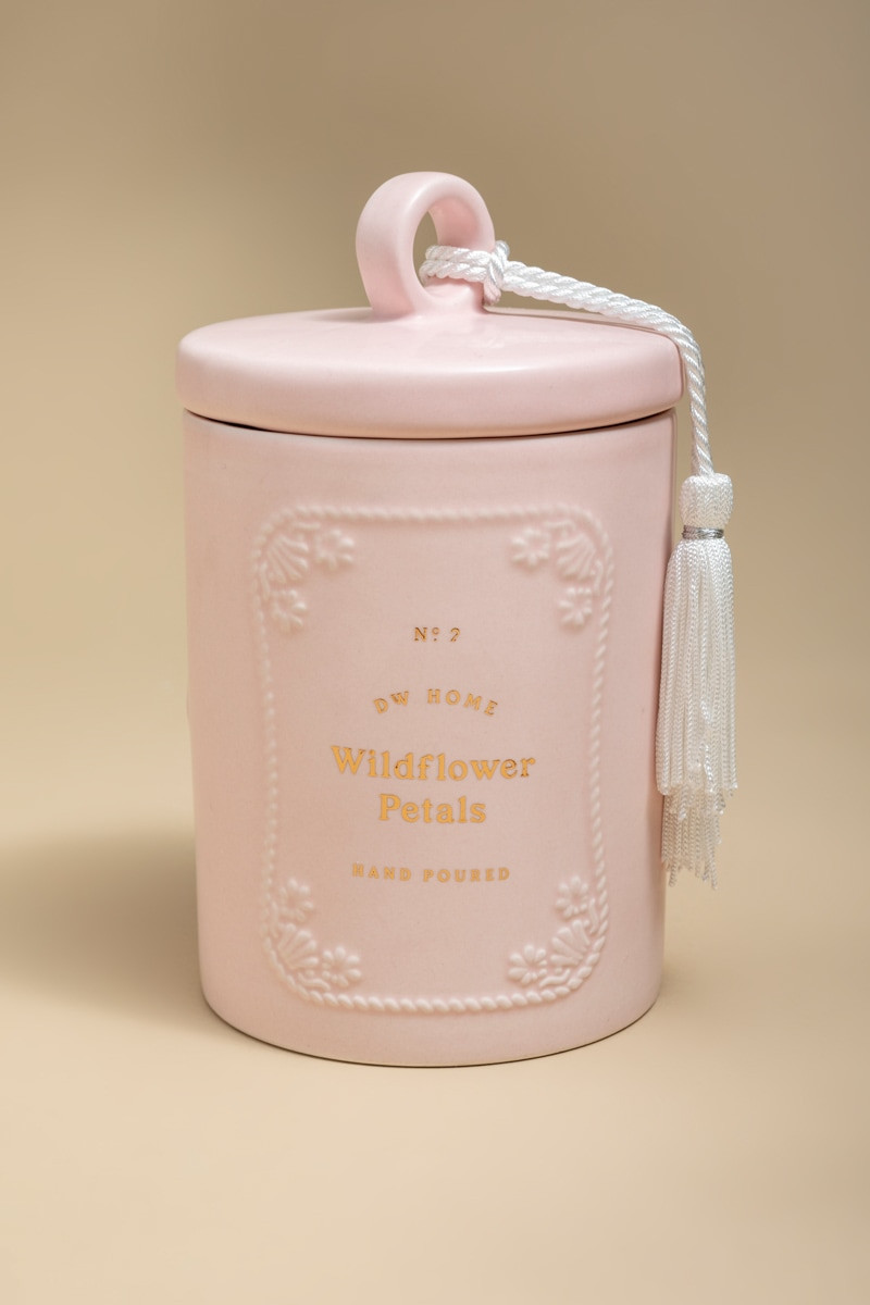 DW Home Wildflower Petals 14oz Scented Candle Jar