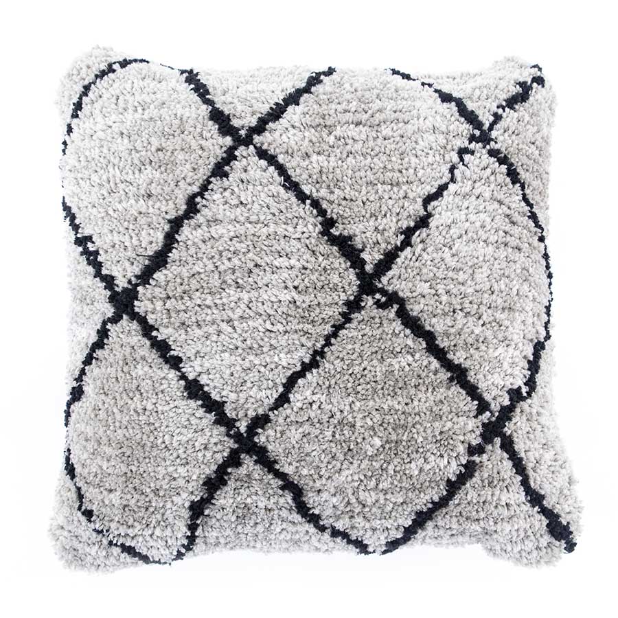 Furnilux Kussen ROX grijs 45x45 cm