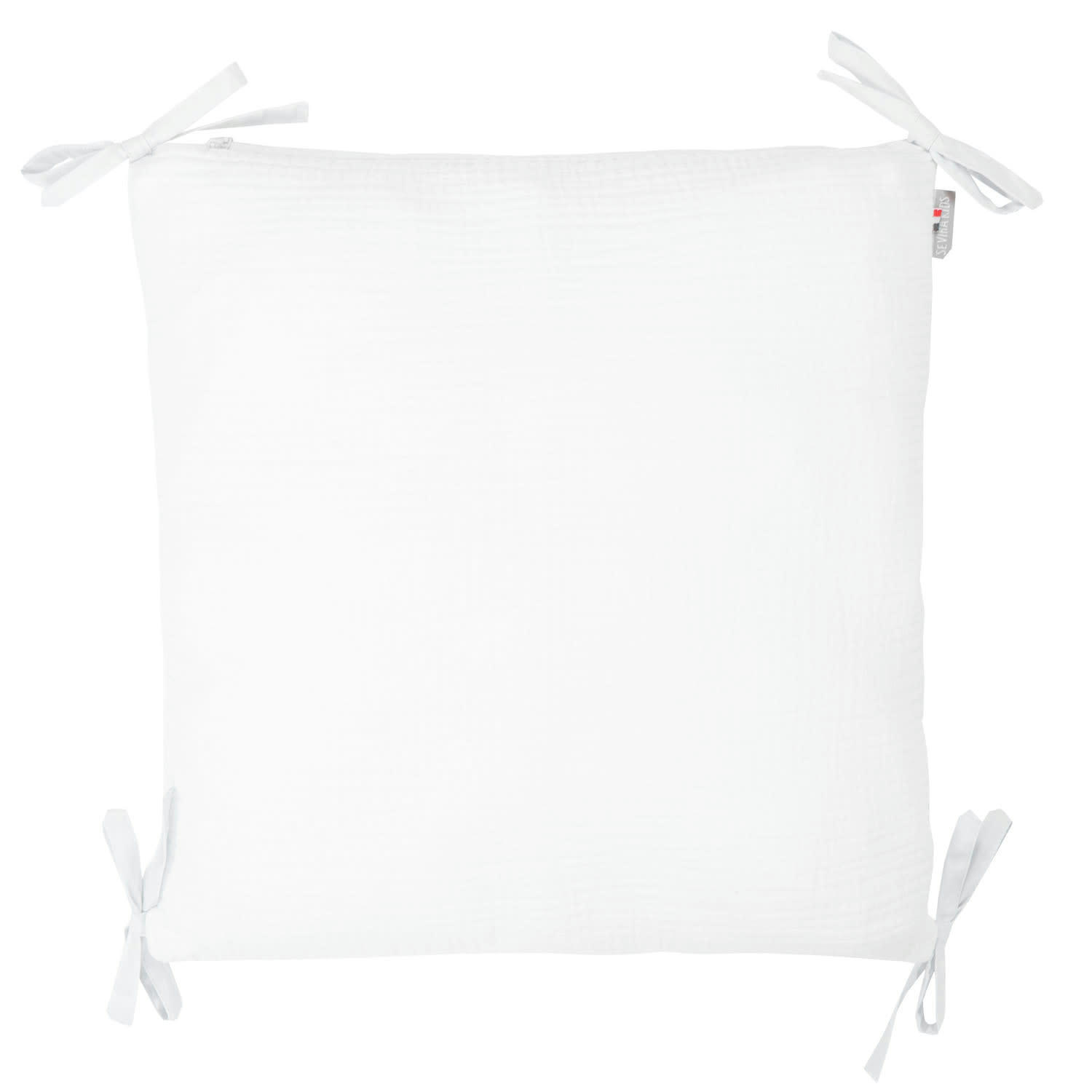 JEANNE - Taie de coussin en gaze de coton