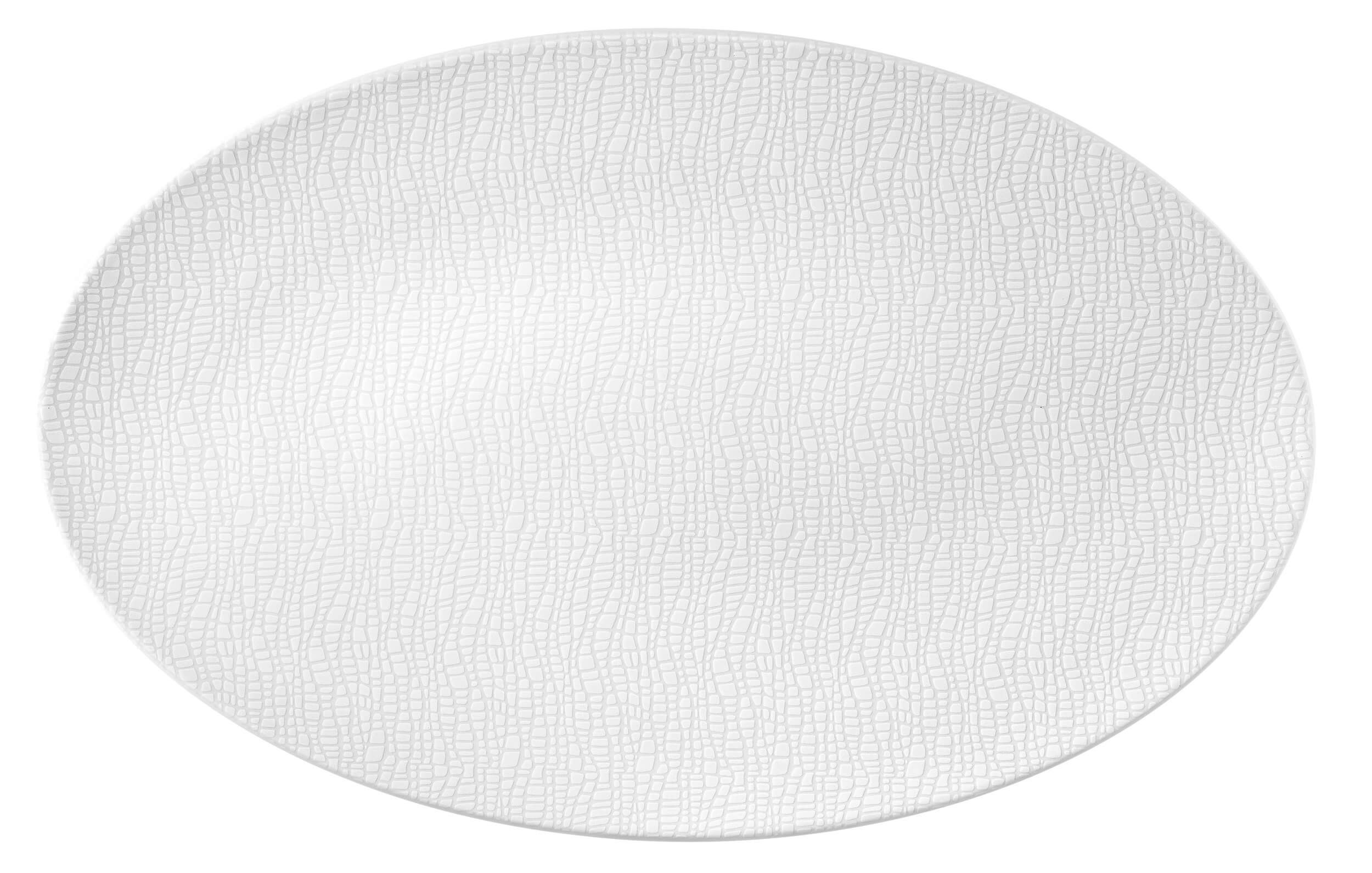 SELTMANN LIFE FASHION LUXURY WHITE Owalny półmisek 40 x 26 cm