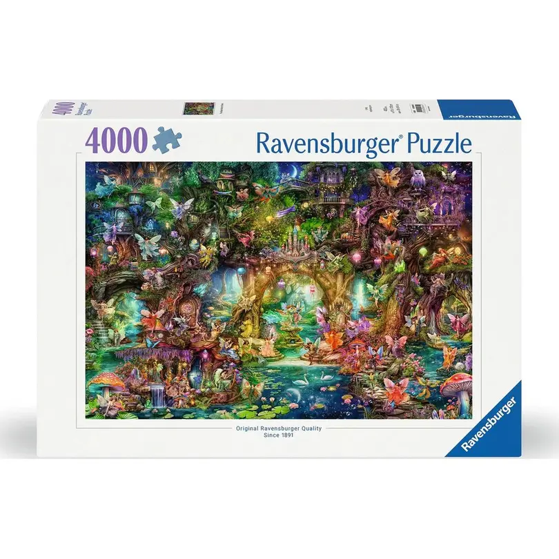 Puzzle Set bestehend aus gleichen Artikeln Hidden World of Fairies