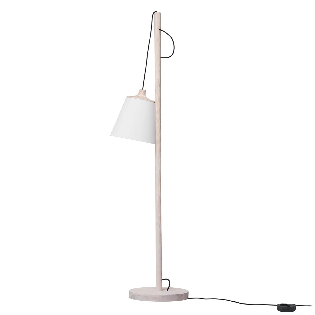 Muuto - Pull Stehleuchte, Eiche / weiß