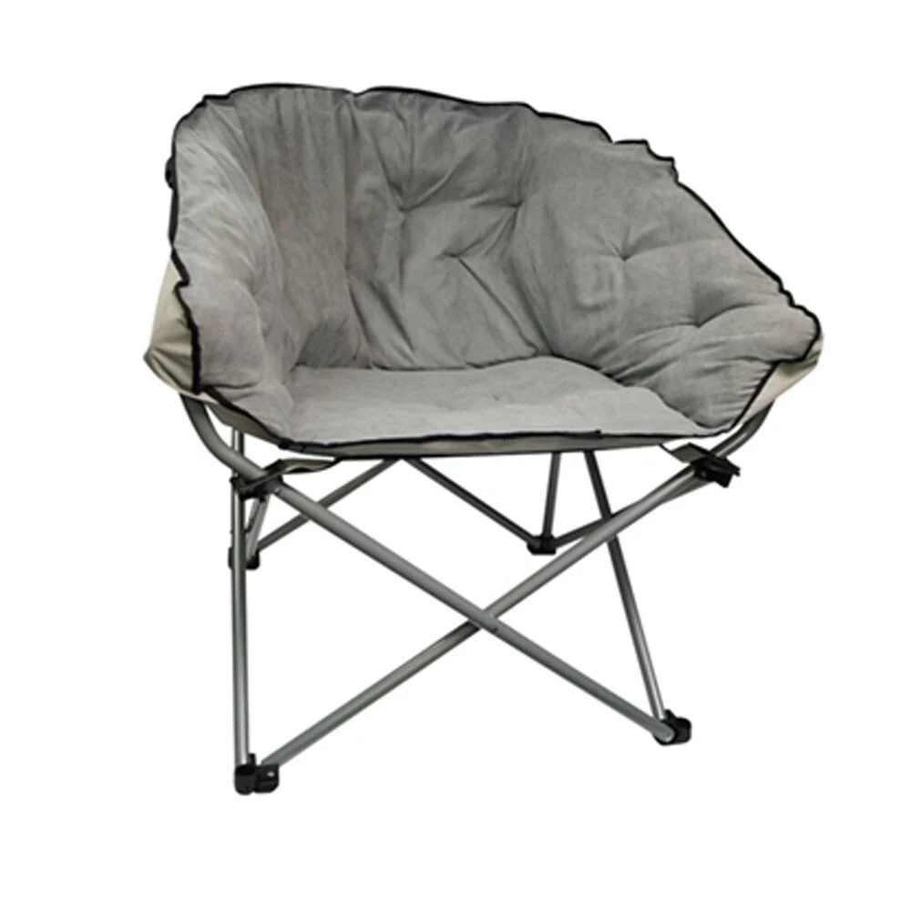Grey Oversized Chair - 41W x 35 H x 29 D