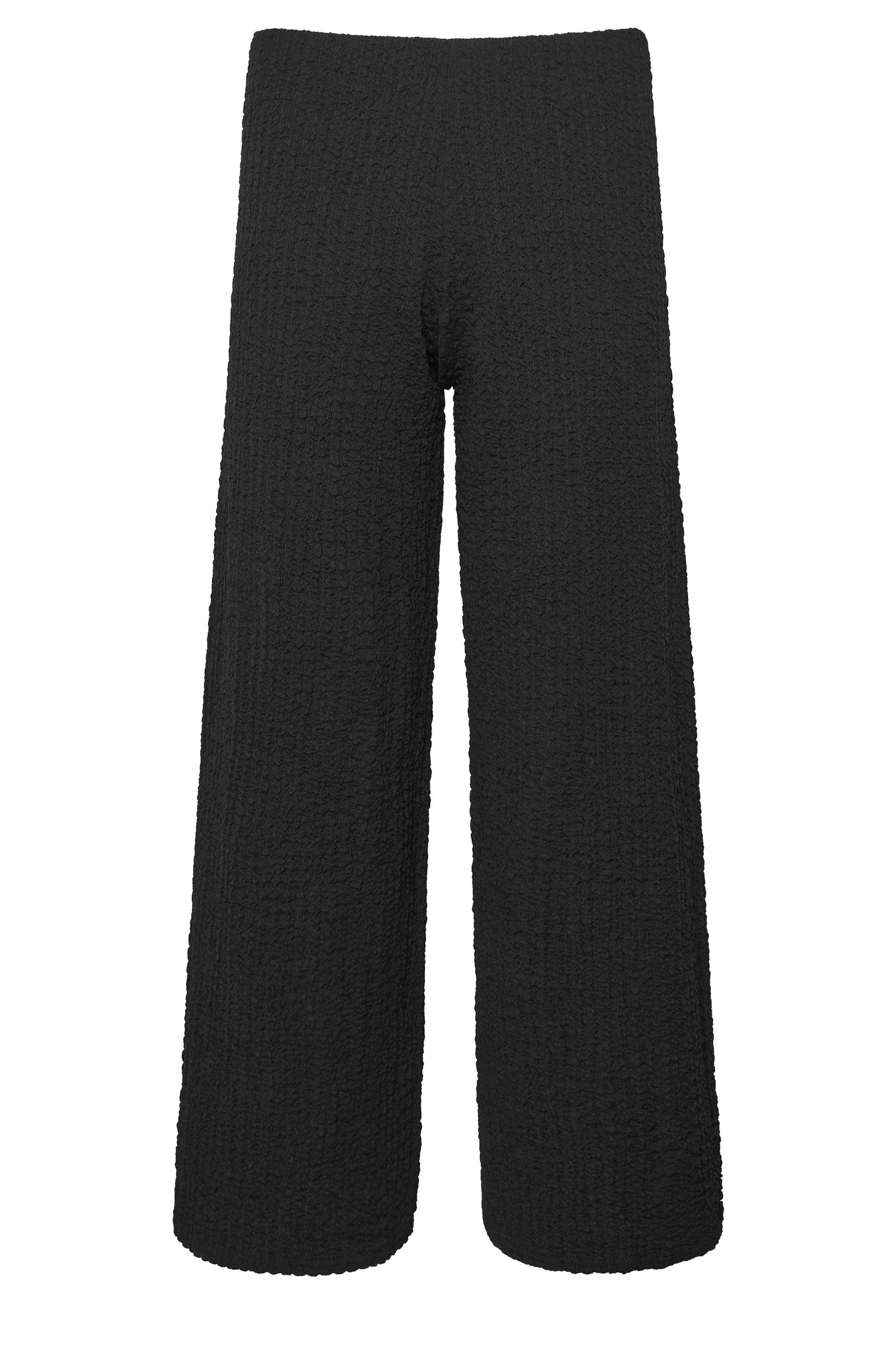PixieGirl Petite Bubble Textured Wide Leg Trousers