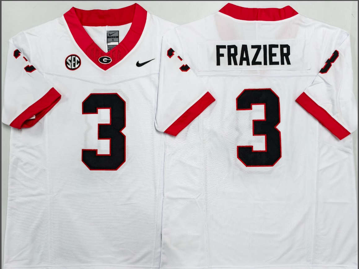Jamon Frazier NCAA Georgia Bulldogs Nike Vapor Limited Jersey