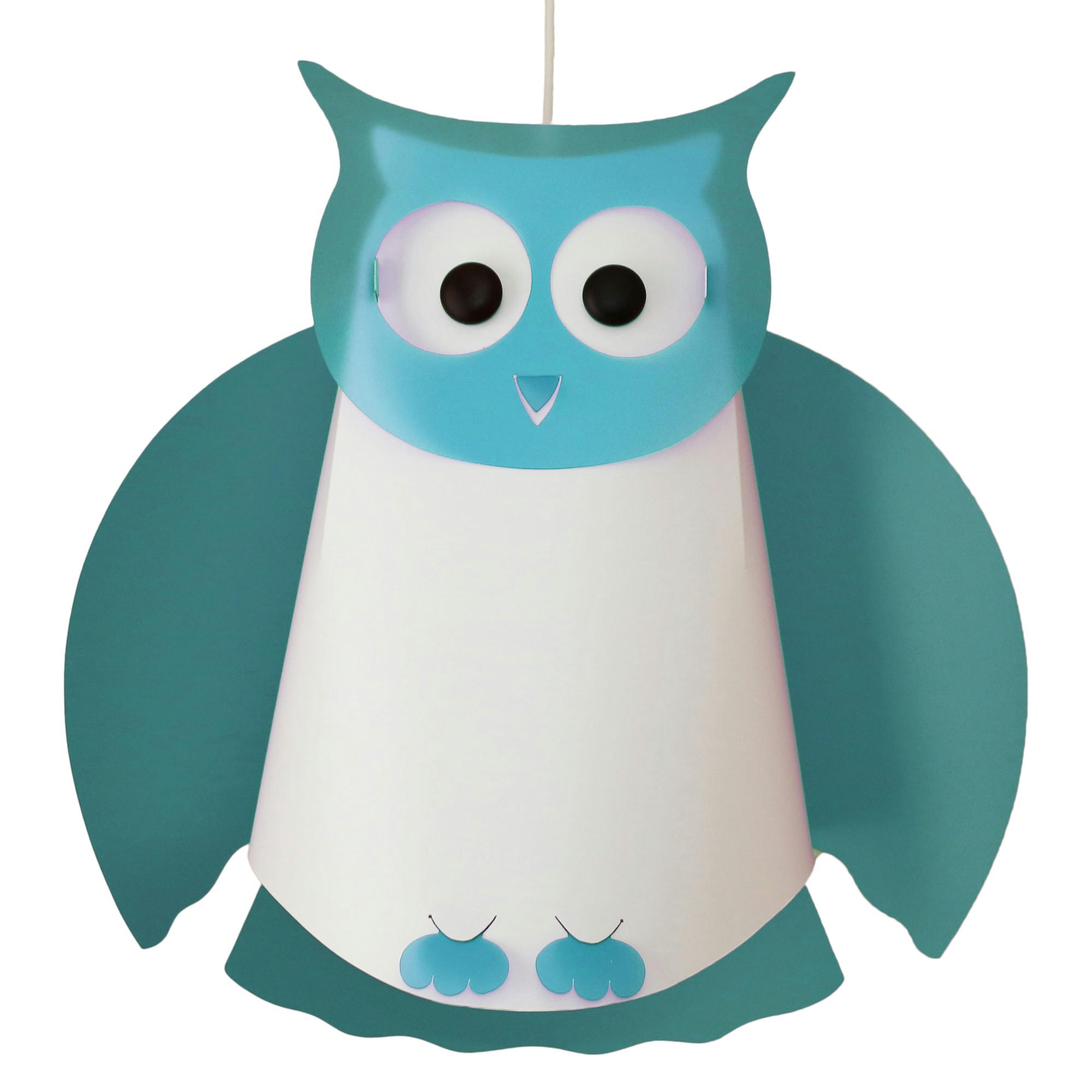 - Suspension enfants Hibou Bleu 38cm
