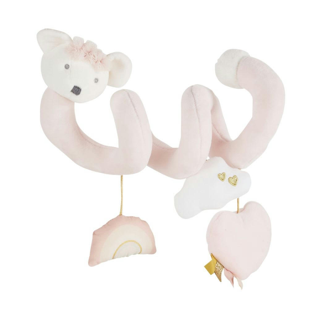 - Spirale d'activités bébé rose