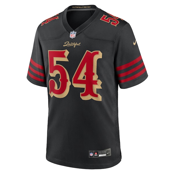 Fred Warner San Francisco 49ers Nike 2025 Rivalries Collection Game Jersey - Black