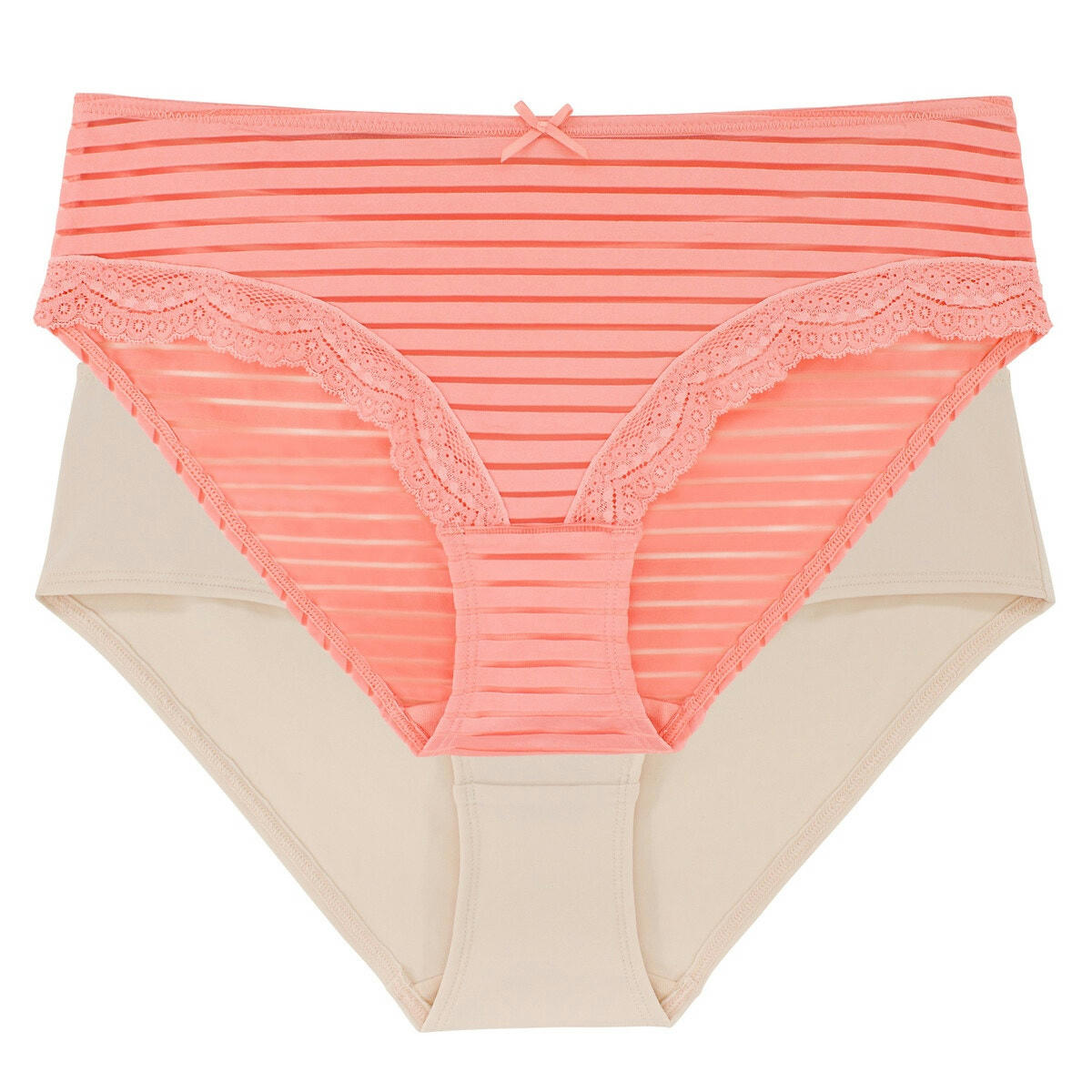 Lot de 2 shorties dentelle Ida