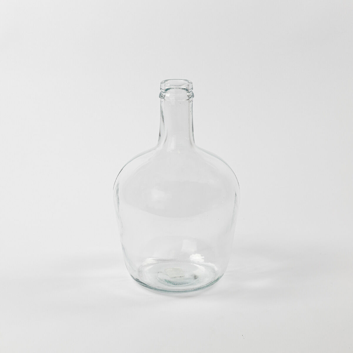 Jarra forma garrafão transparente em vidro reciclado 4l