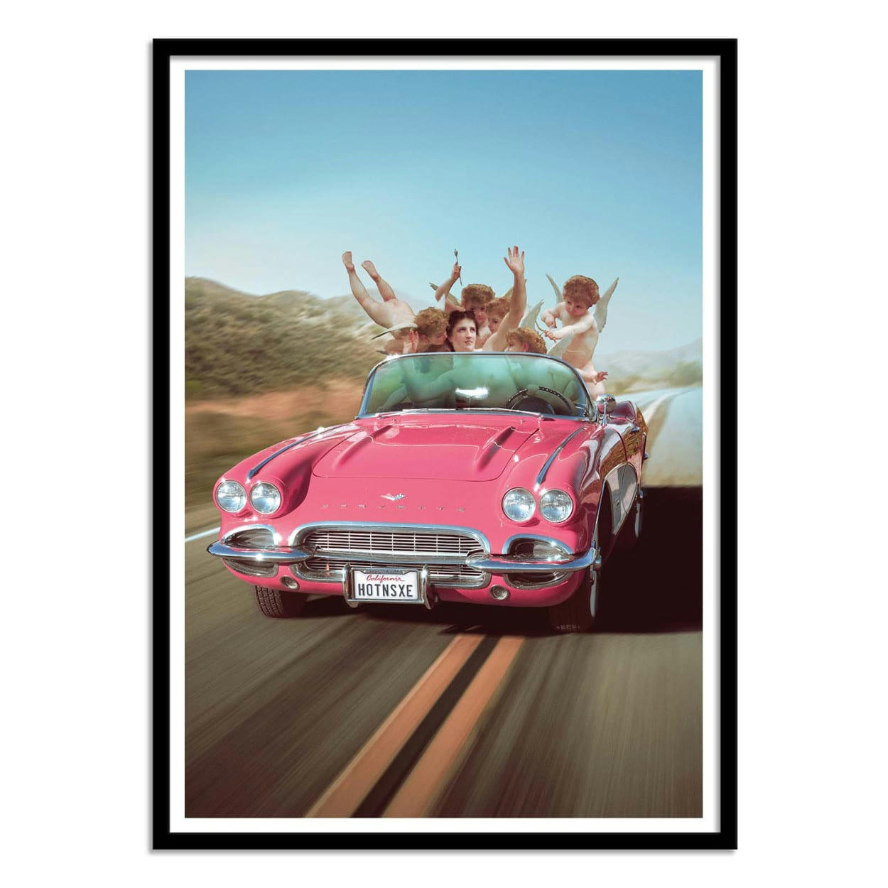 JONAS LOOSE - ROADTRIP - Affiche d