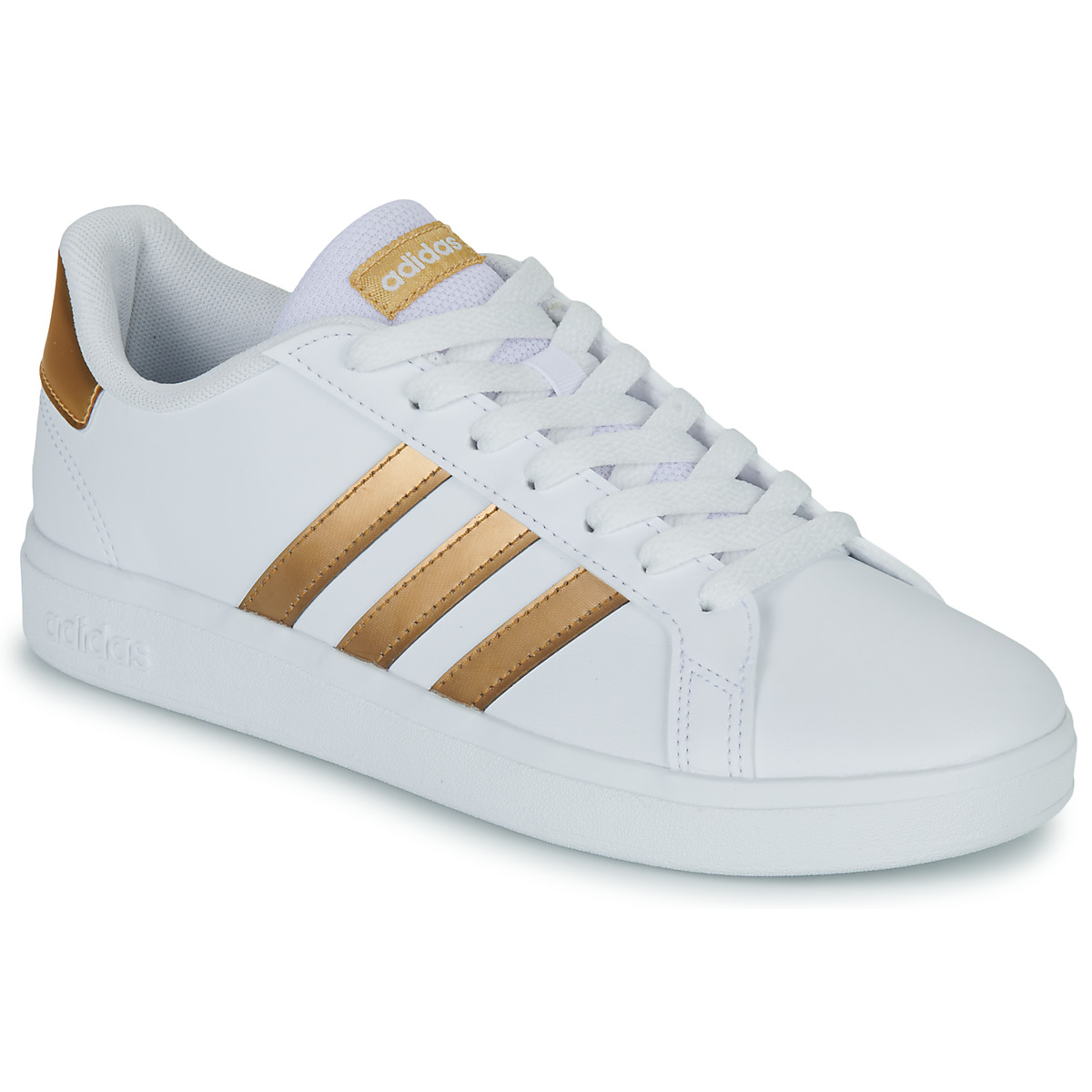 adidas - GRAND COURT 2.0 K - White / Gold