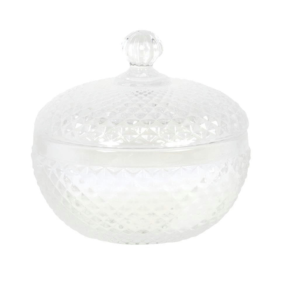 EDNA - Bougie parfumée en verre transparent
