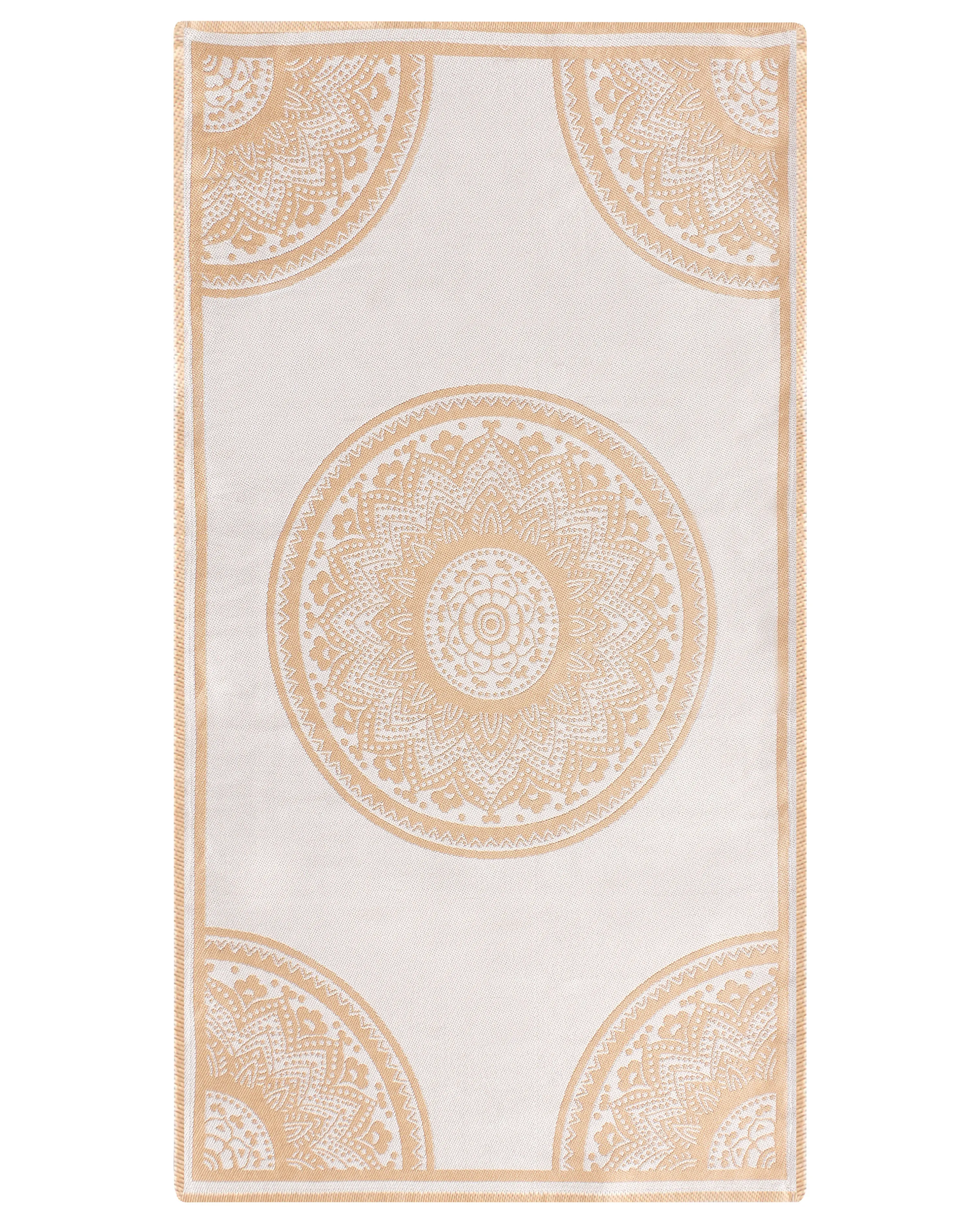 Outdoor Rug HUBLI Beige 160 x 230 cm
