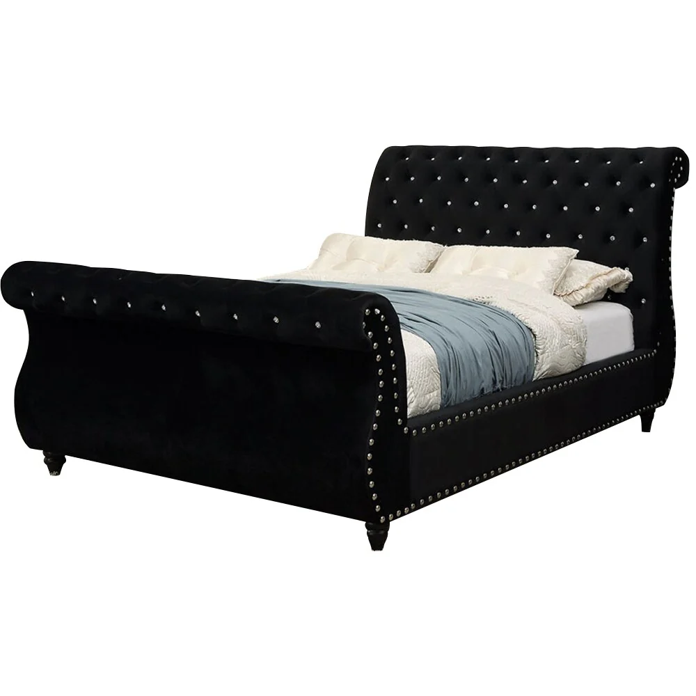 Kai 4 Pc. Queen Bedroom Set in Black