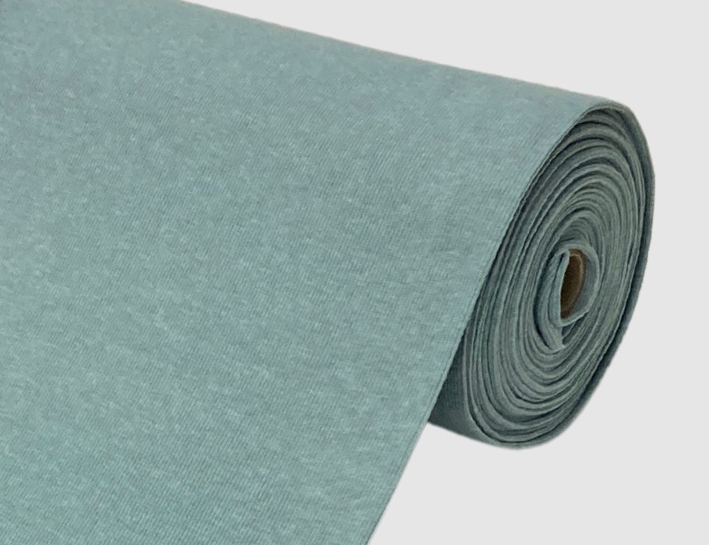 Bündchenstoff Uni Mint