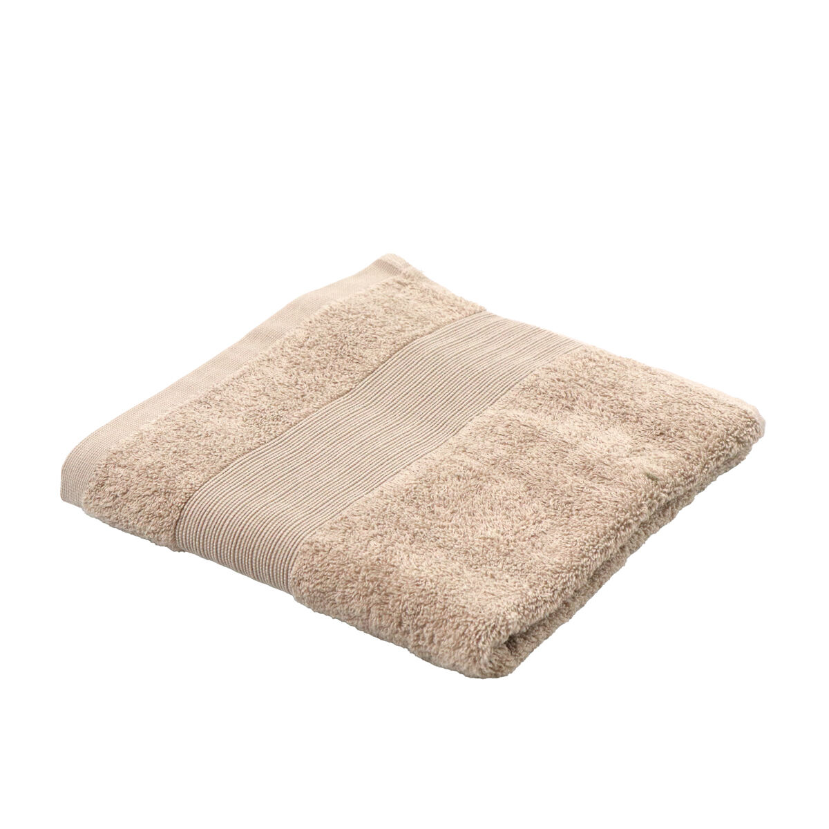 Toalha de mãos bege TIMELESS 50x100cm