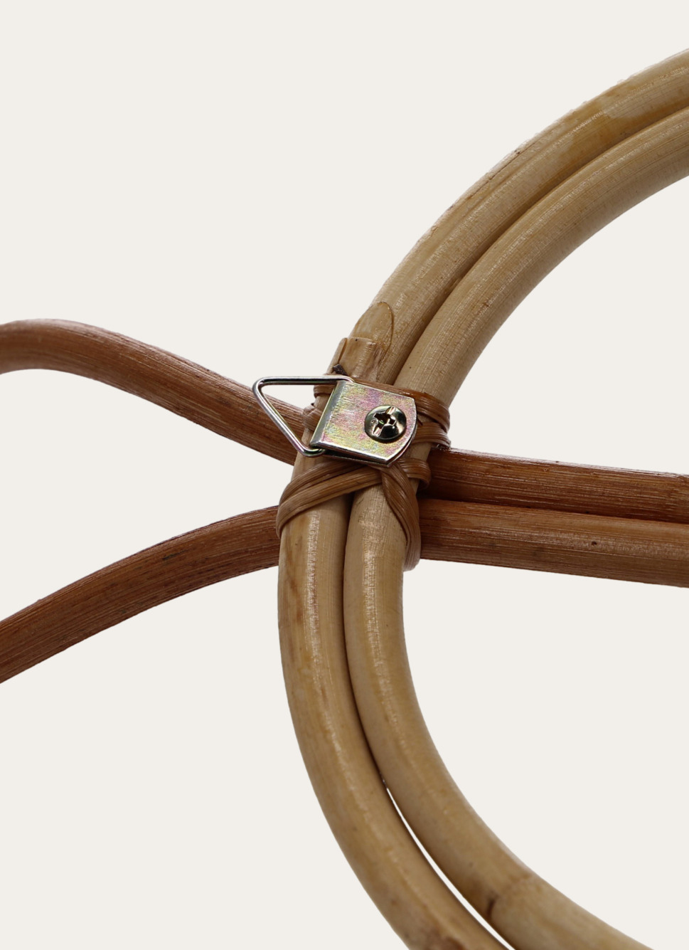 PATÈRE EN ROTIN MÉLIA BEIGE