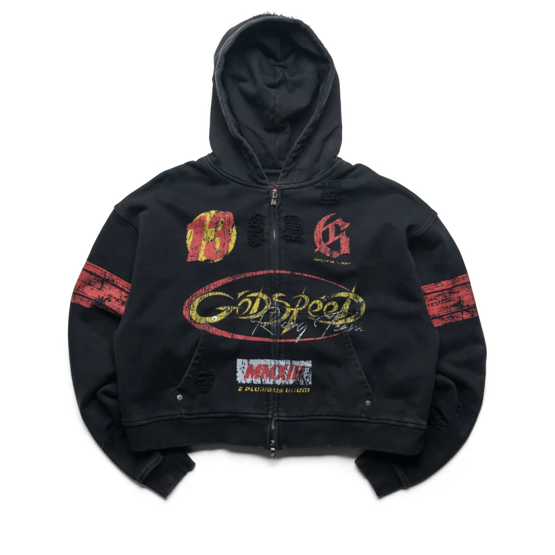Godspeed New York Speedway Zip Hoodie - Black