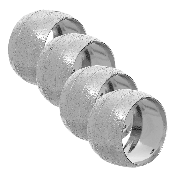 ARGOLA PARA GUARDANAPO CONJUNTO COM 4 PEÇAS ELLO