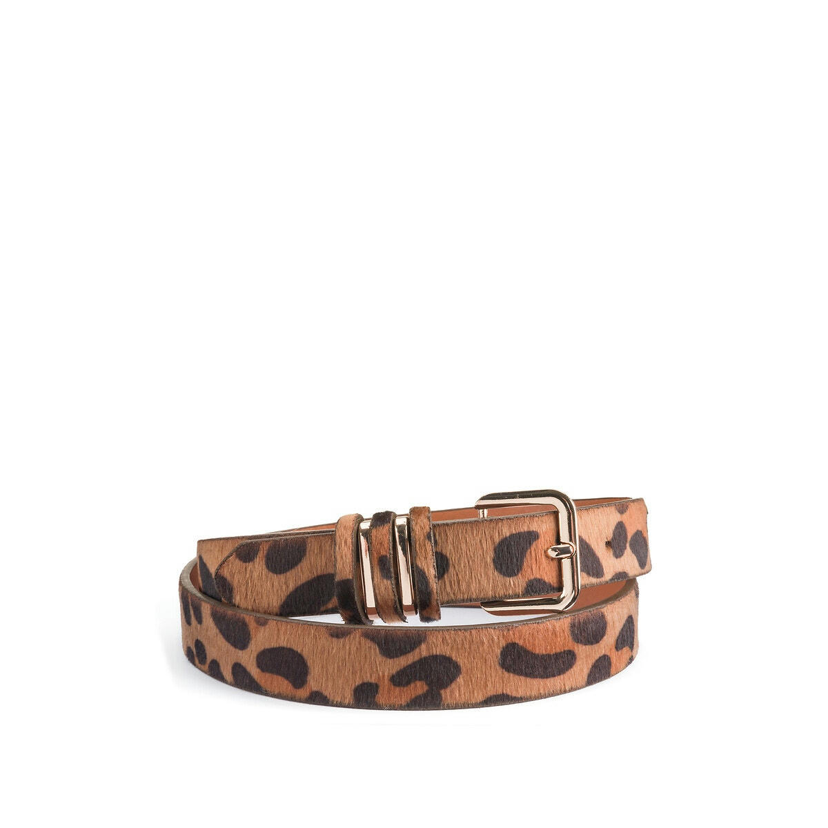 Ceinture effet léopard