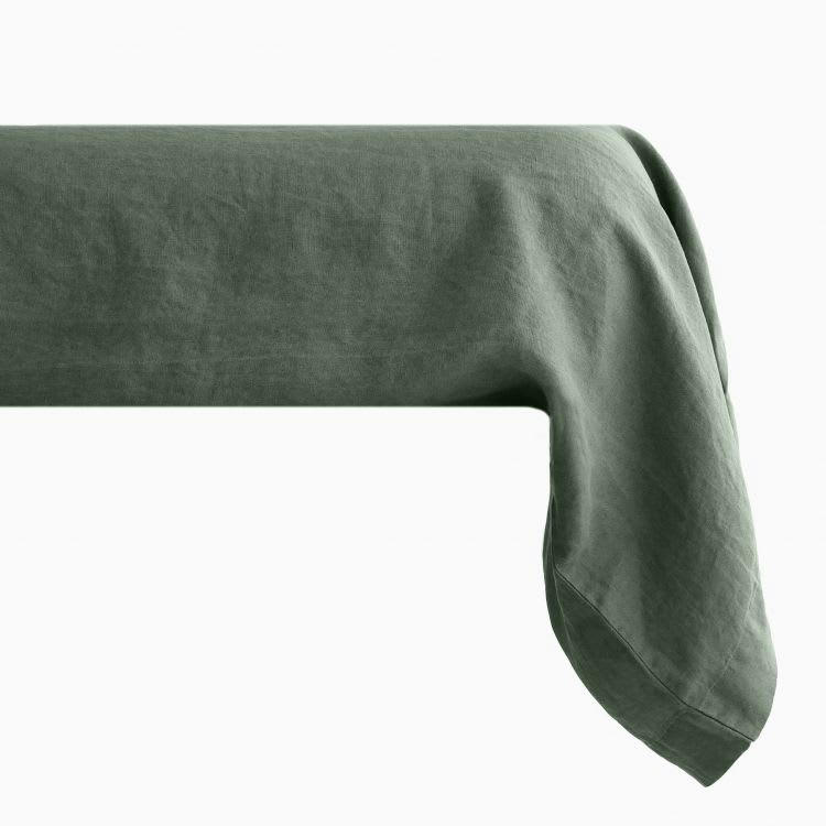 PALACE - Taie de traversin en Coton Vert TU cm