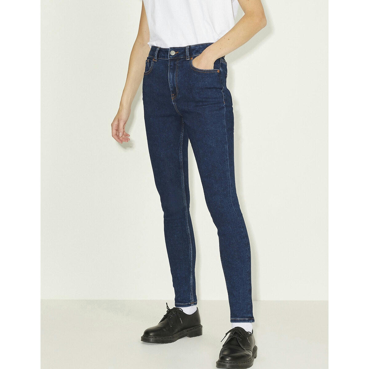 Jean skinny, taille haute