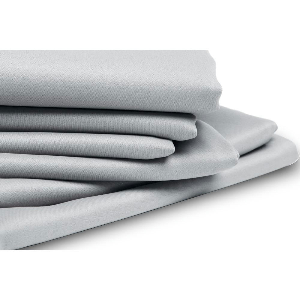 - Rideau occultant gris 140 x 260