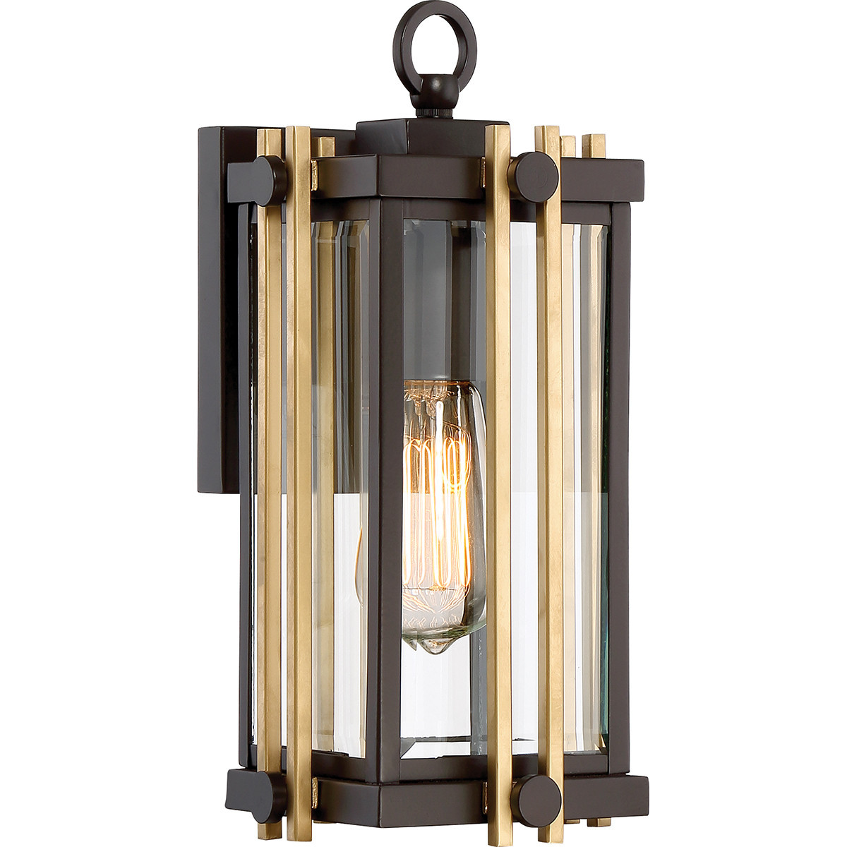 Kinkiet zewnętrznyzachodni brąz Goldenrod 1xE27x60W IP44 Quoizel