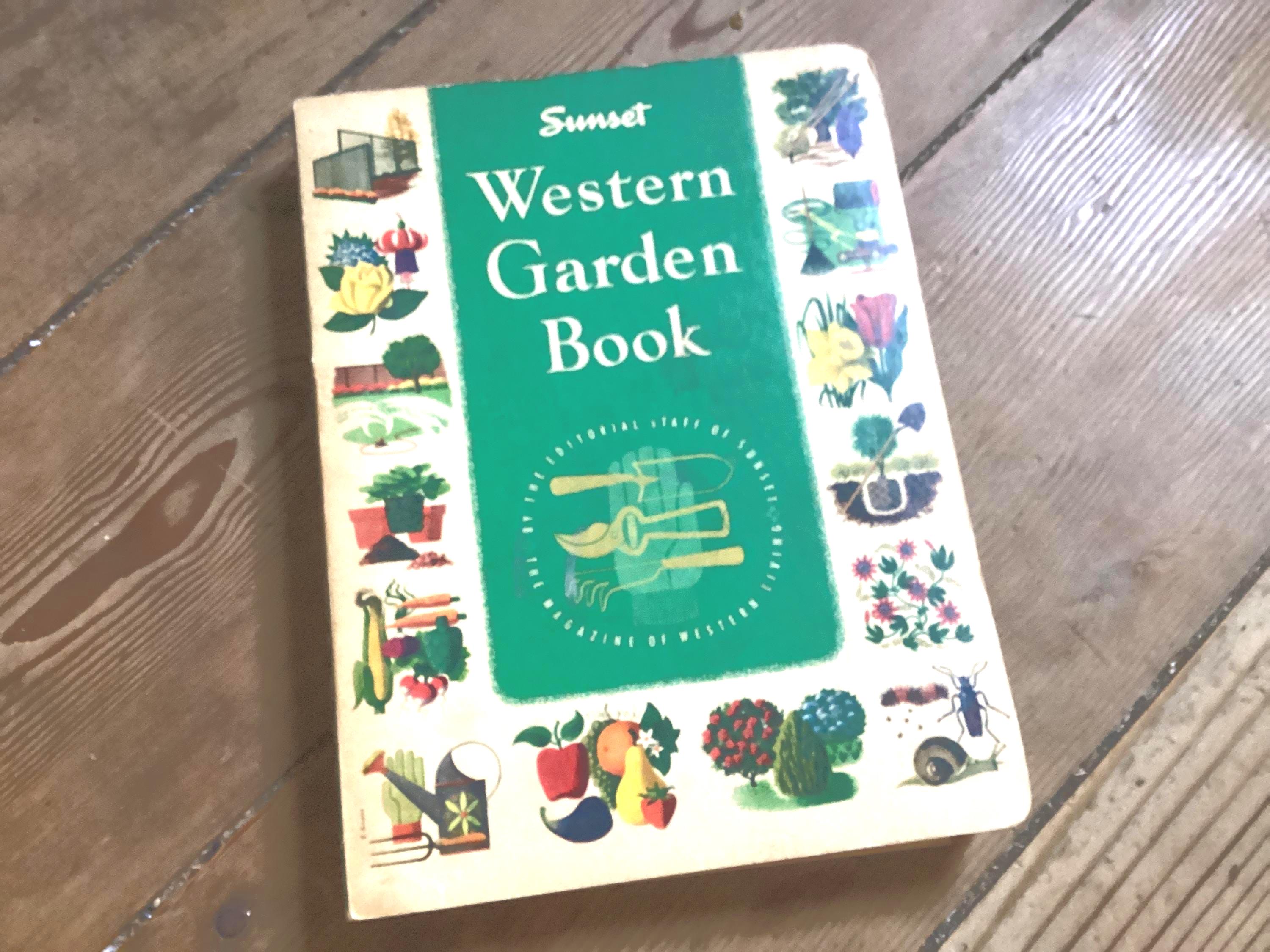 Sunset 1954 Western Garden Book