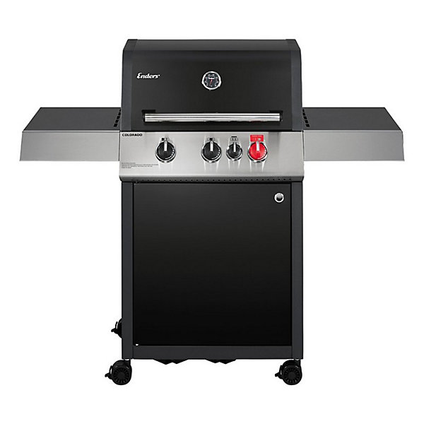 Barbecue gaz Colorado Black 3 I Turbo4 brûleurs1 brûleur arrière